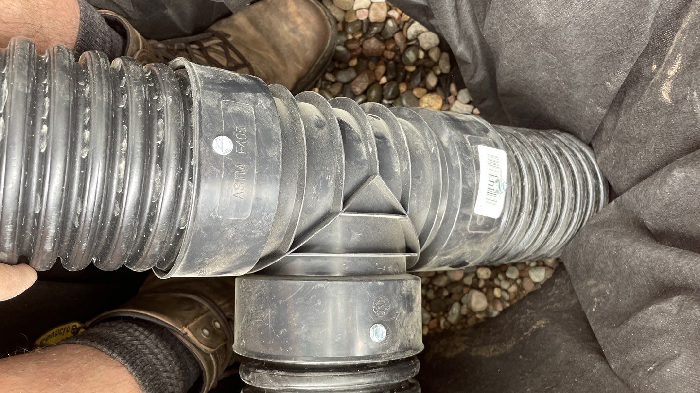 Richard’s Sump Pump Discharge Line Fix by Waterproofing Northeast