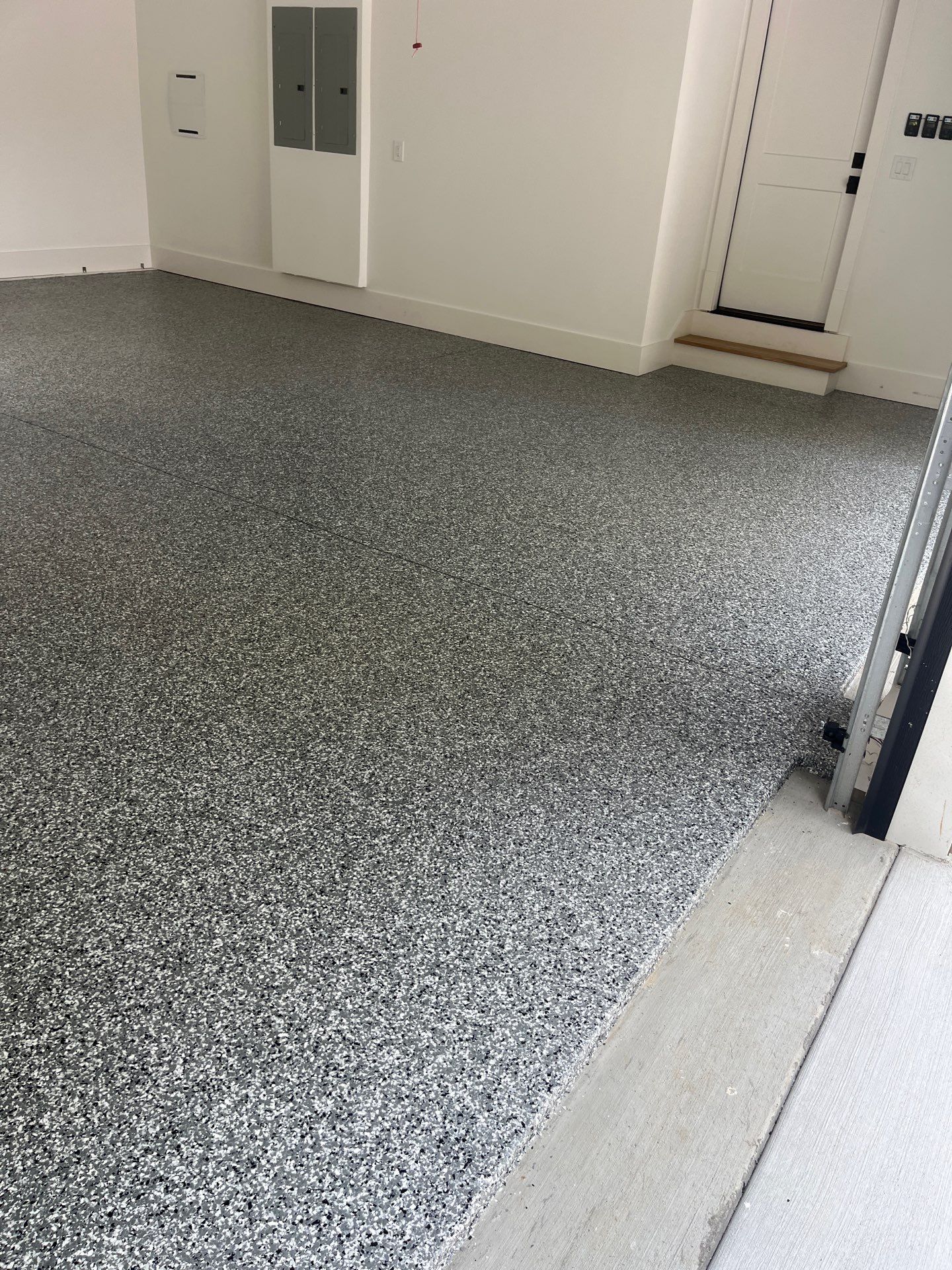 Garage Floor Coating using Wombat by My Garage Floor Guys