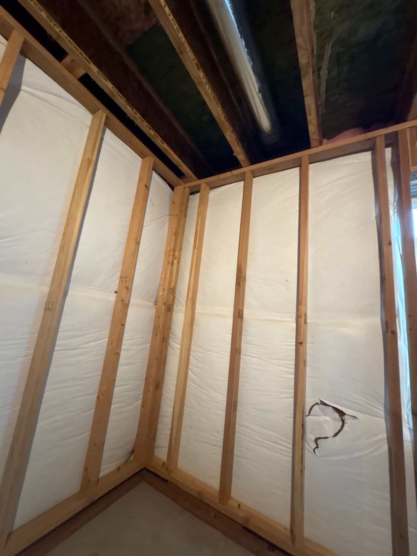 Basement Egress Window and Interior Wall Framing in Wellington by CompanyCam Sales Demo