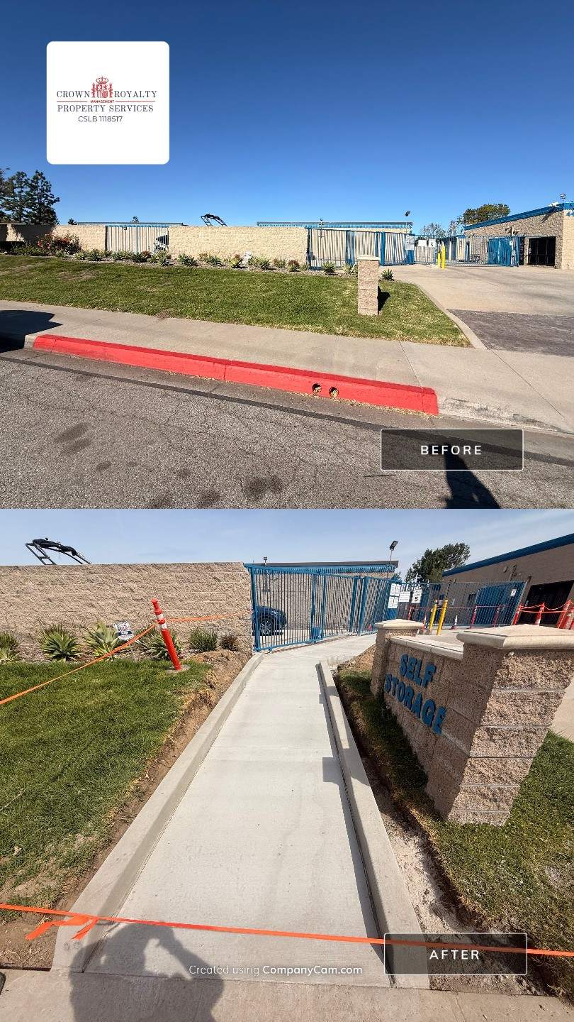 Before and After - ICSC by Crown Royalty Property Services 