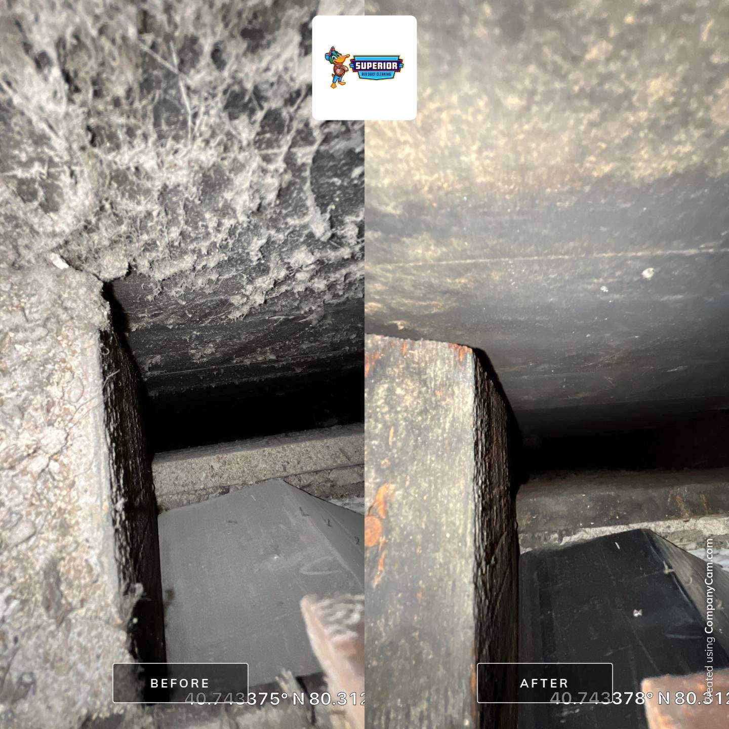 Air Duct Cleaning With a Vacuum Truck in New Brighton, PA by Superior Air Duct Cleaning