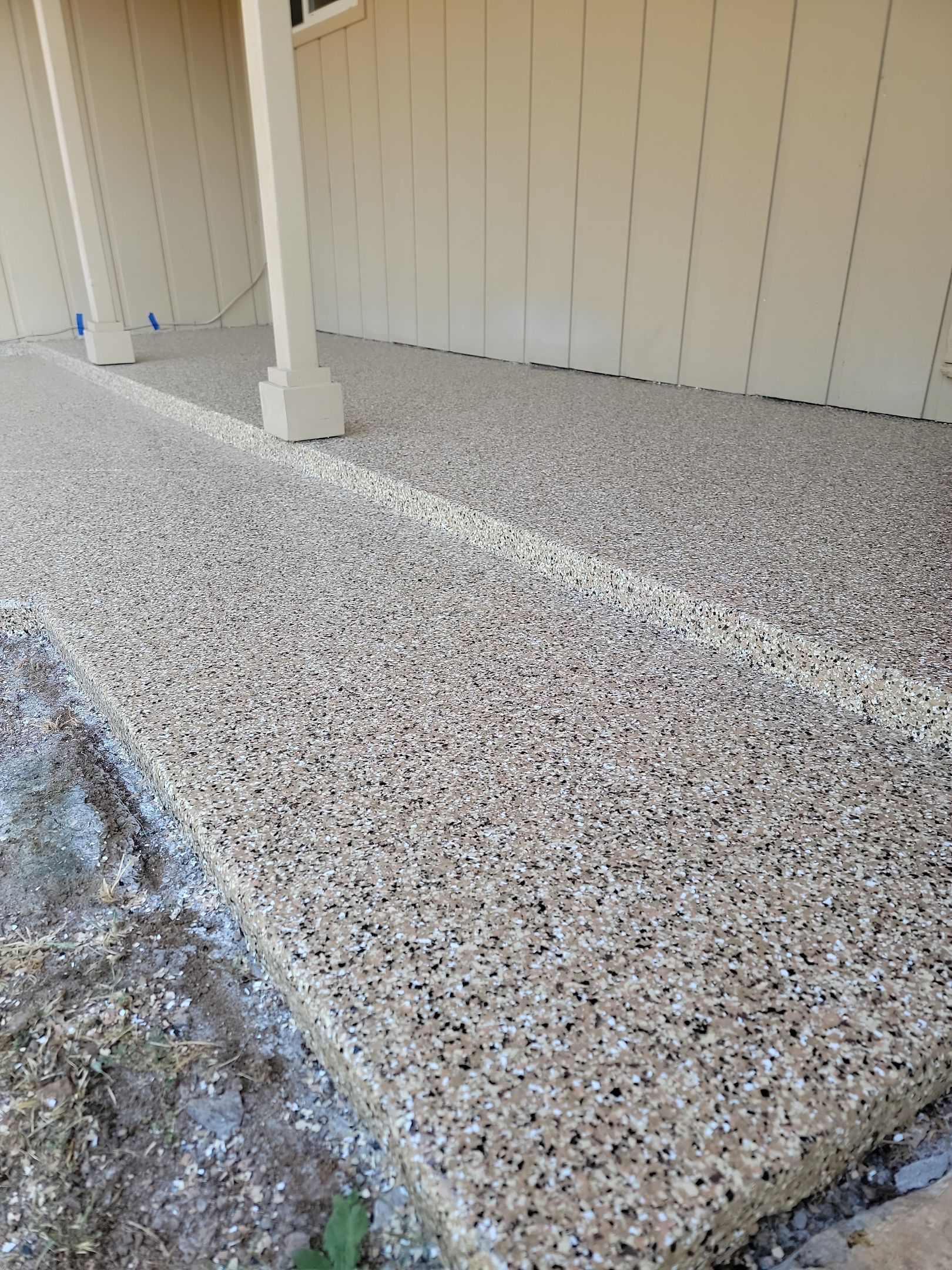 front porch using Penntek by MGP Coatings