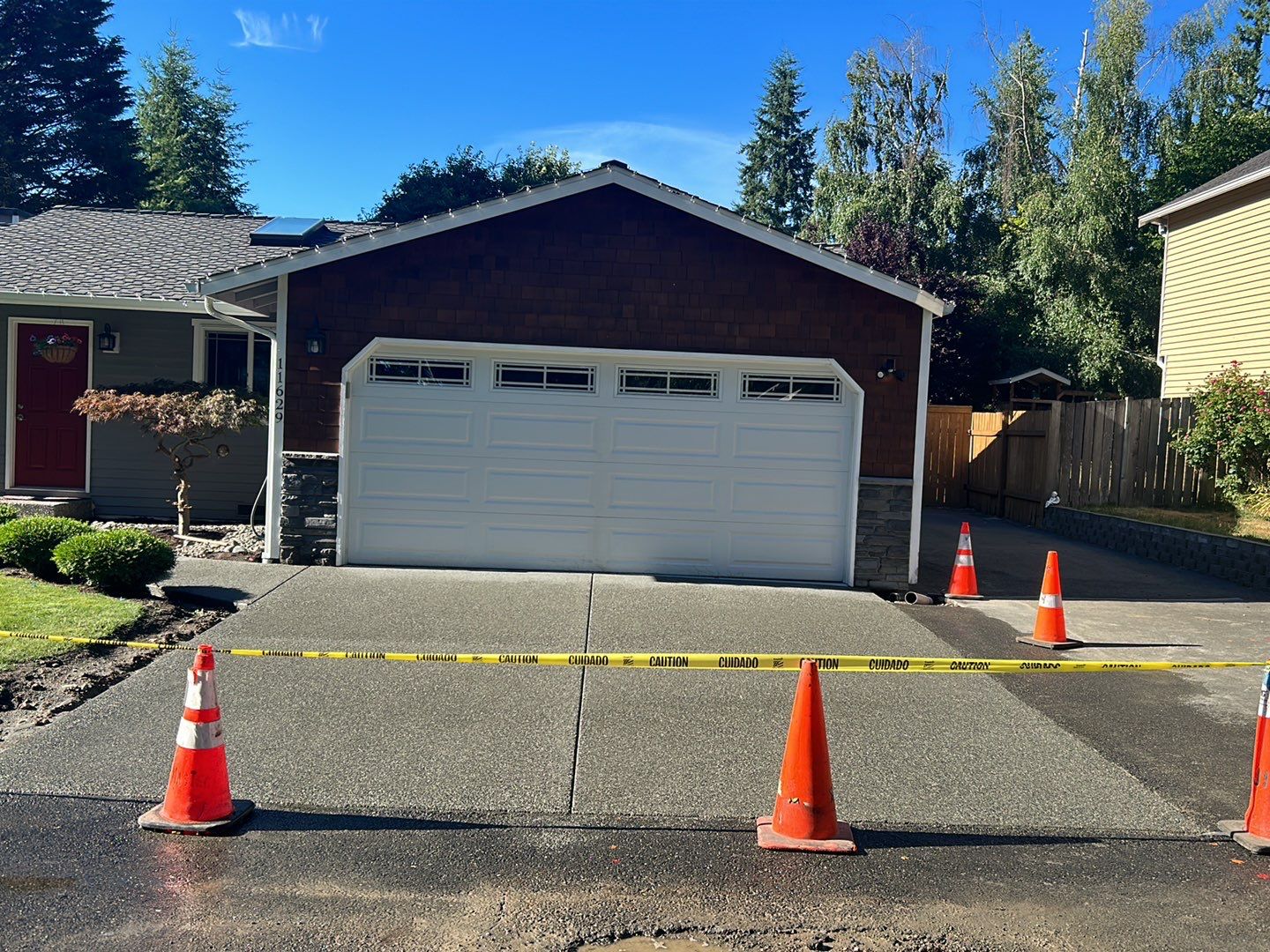 Chase | Driveway Repair, Concrete Project   by Jireh Asphalt & Concrete Inc 