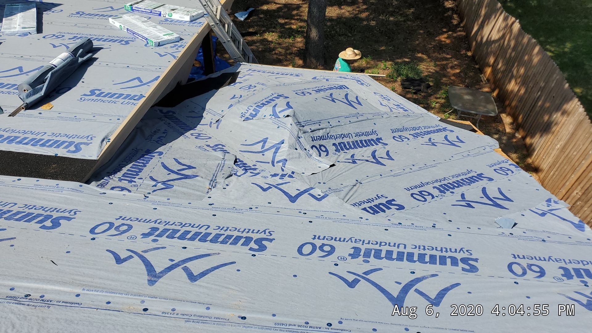 Residential Roofing Installation using ATLAS StormMaster Shake by Harvey Roofing & Construction