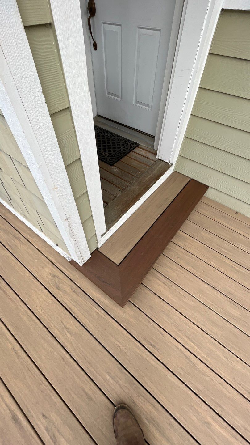 New Azek Vintage Deck by Alki deck builders 