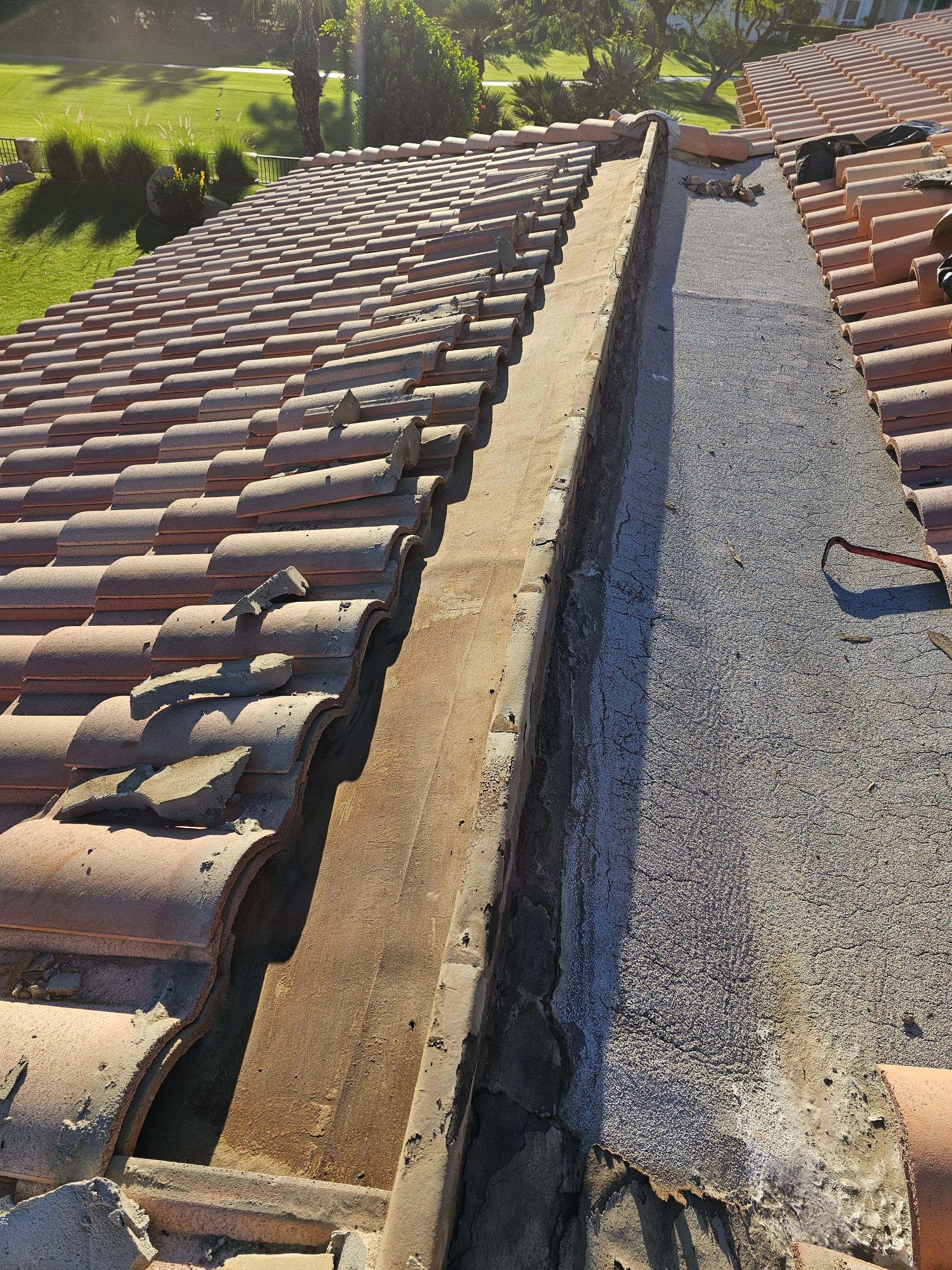 Project in La Quinta by Desert Roof Concepts