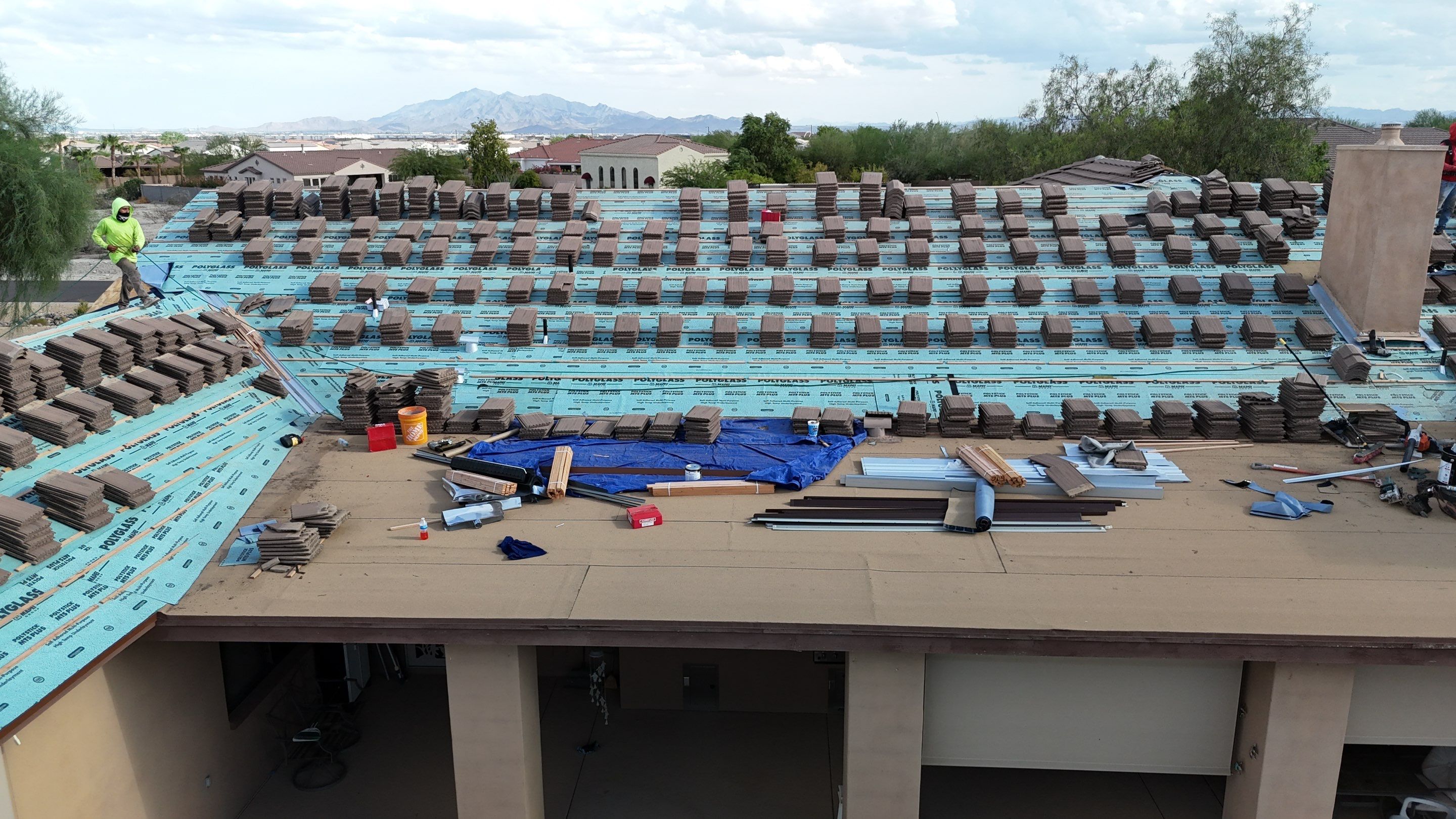 Project in Buckeye, AZ by Saint Roofing
