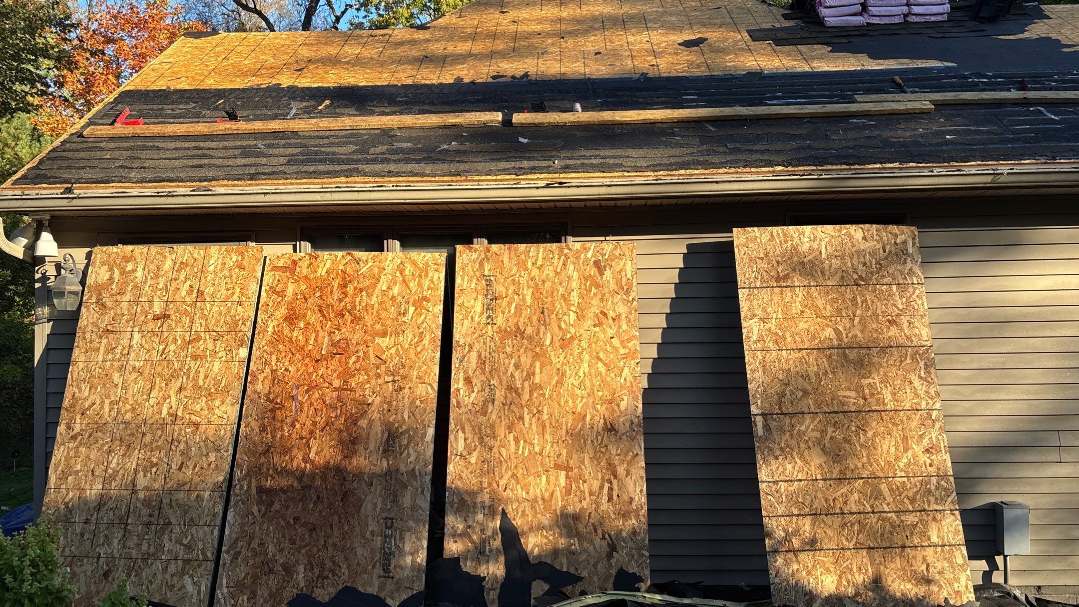Roof Replacement using Owens Corning Driftwood by 180 Contractors