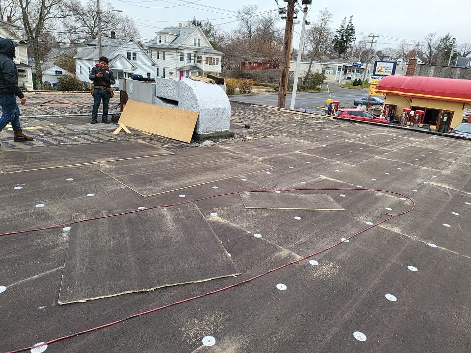 Commercial Roofing Installation using EPDM  by A Plus Exterior