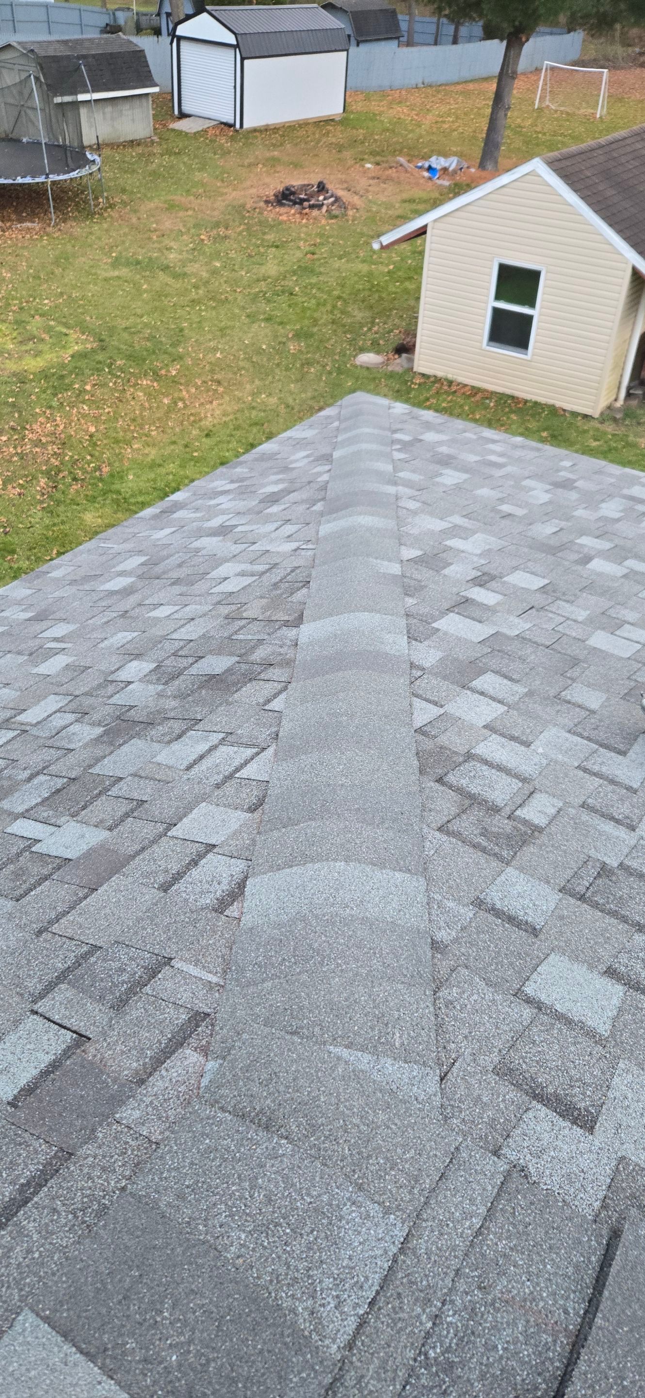 Dave F: Atlas Pinnacle, Color, Coastal Granite, Drip Edge, Color, Black by Eagle Eye Roofing
