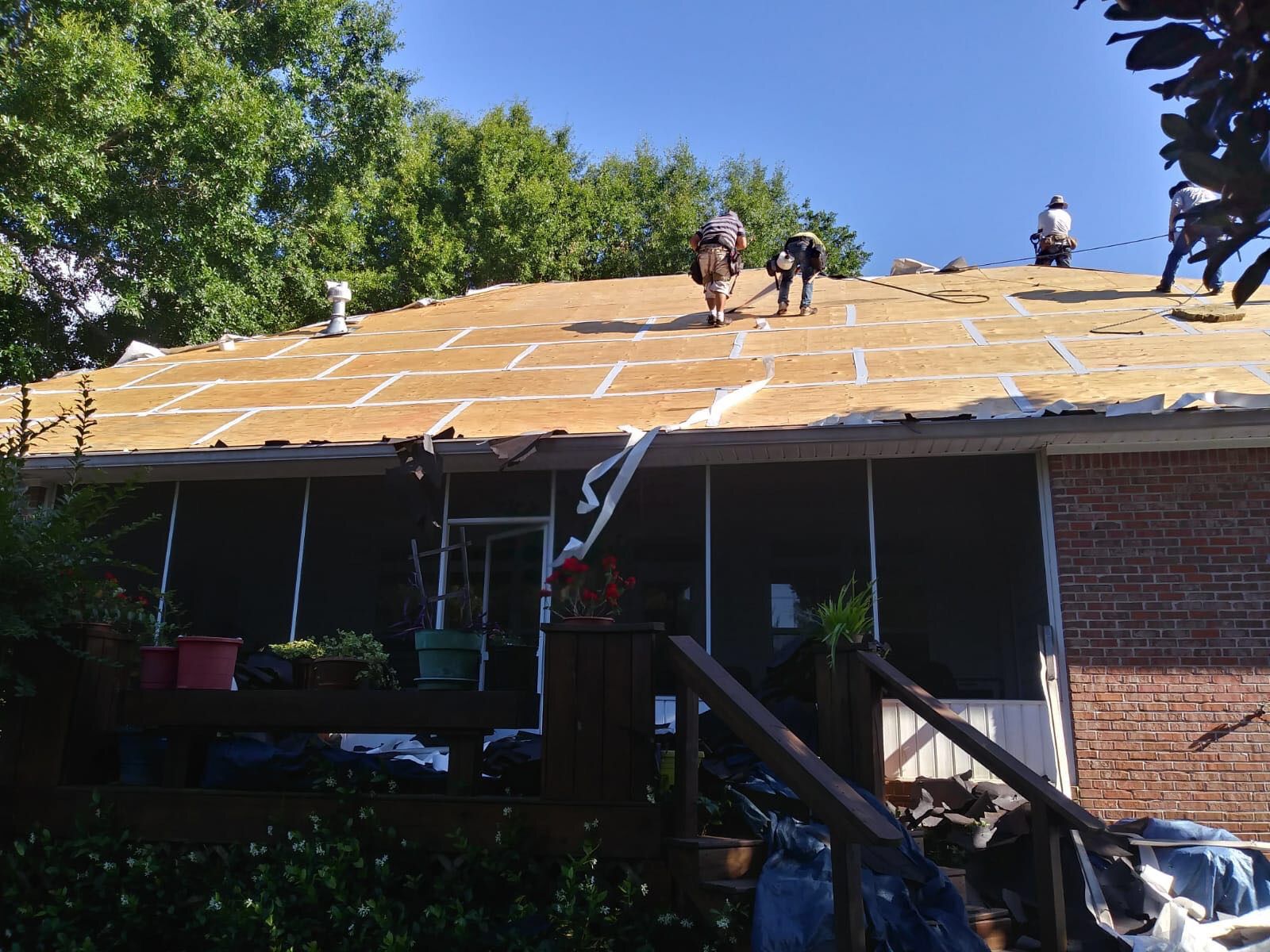 Residential Roofing Installation using Roof Replacement by American Roofing & Construction LLC