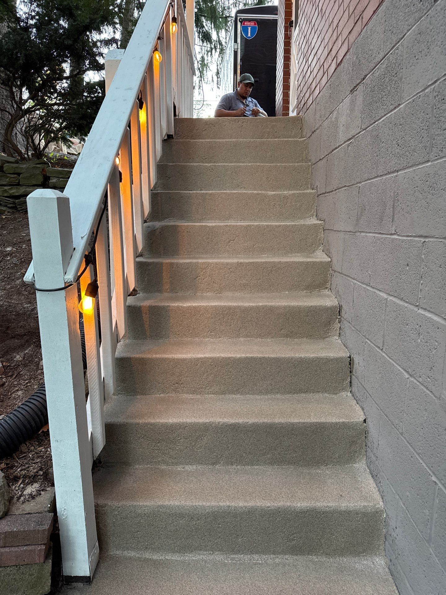 Garage + Steps + structural Repair Project in Pittsburgh by Floors in a Day, Inc
