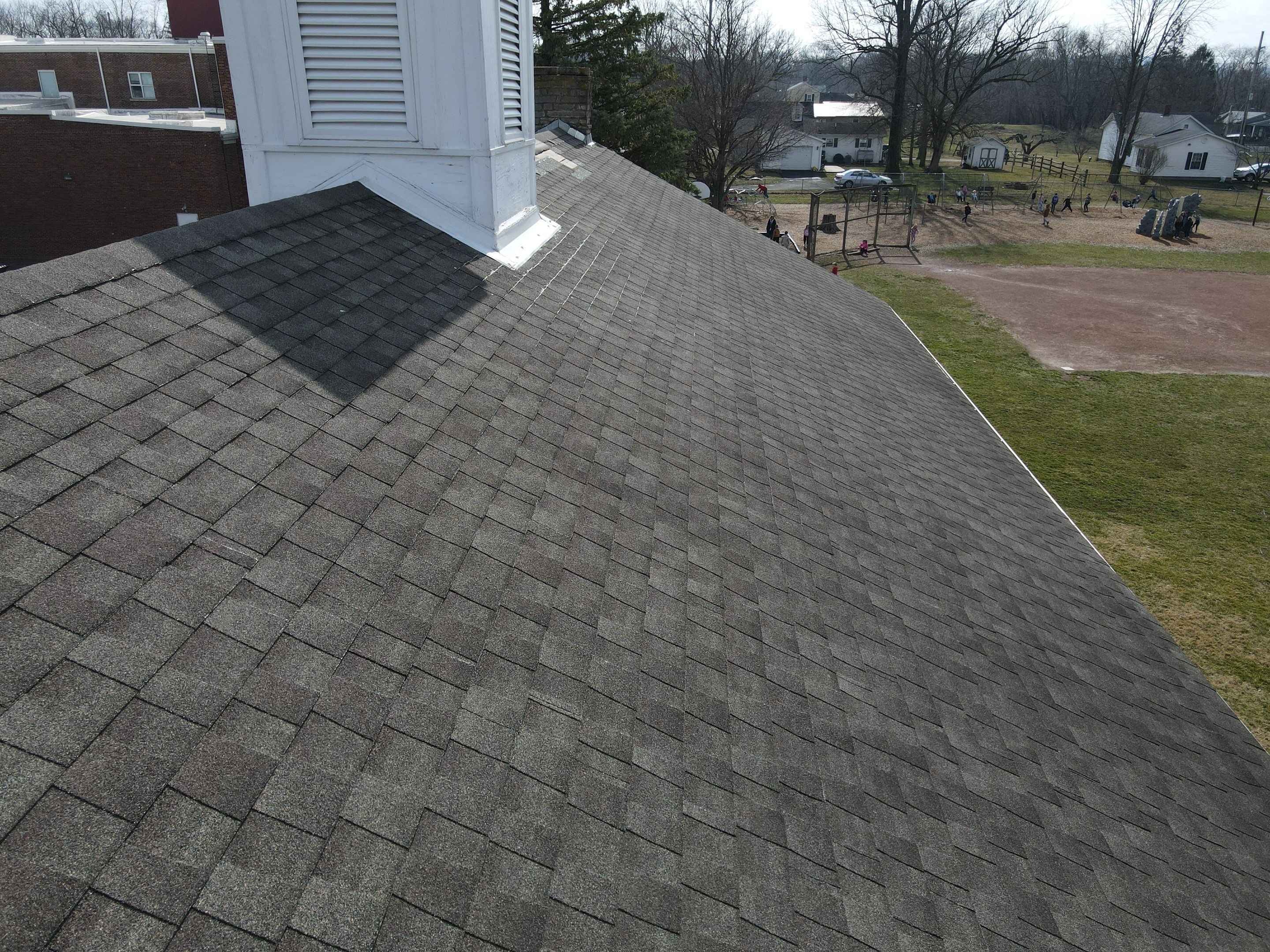 Commercial Roofing Installation using Timberline HDZ Shingles - Pewter Gray by RoofX 