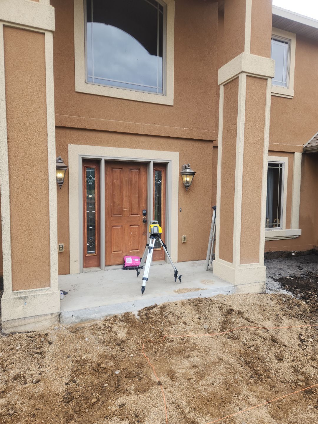exterior entry remodel by Homebound Construction