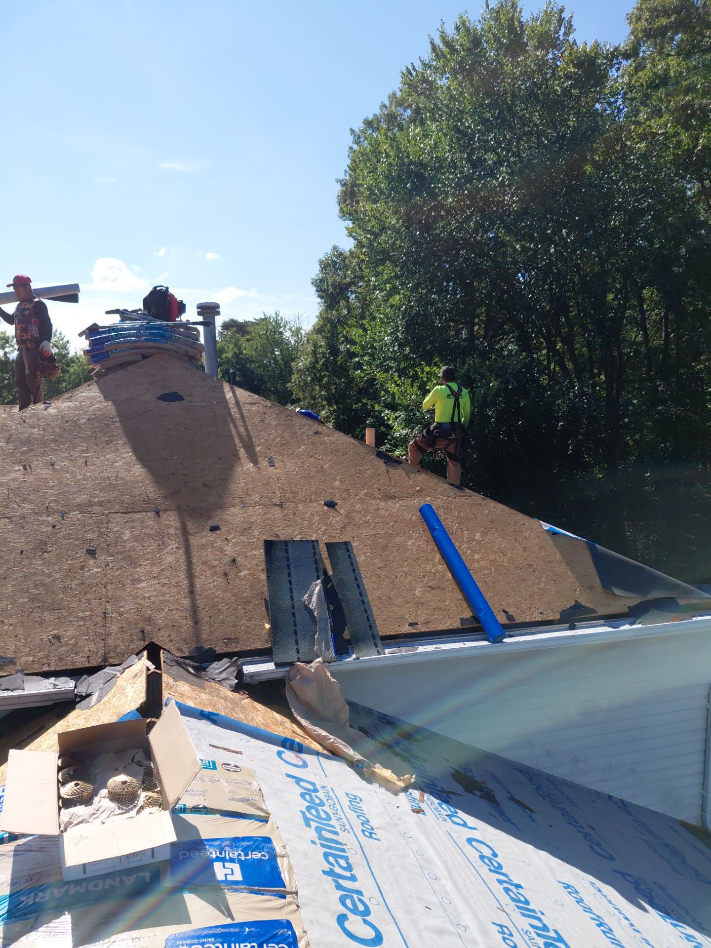 Gainesville: Residential Roof Replacement with CertainTeed Landmark in Moire Black  by RM Banning, Inc.