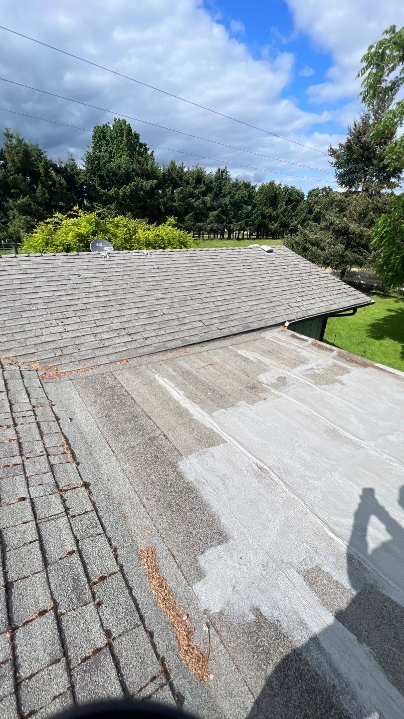 Residential Roofing Installation using IKO Dynasty (Color: Granite Black) by Orezona Building & Roofing Company, Inc.