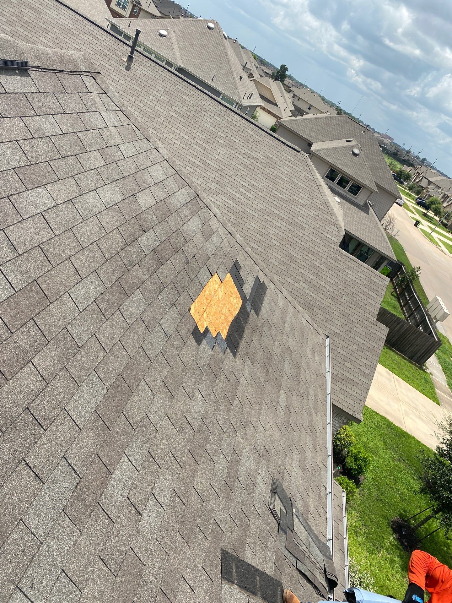 Residential Roofing Repair using Owen's Corning Duration (Lifetime) Shingles by Roof Repair Company