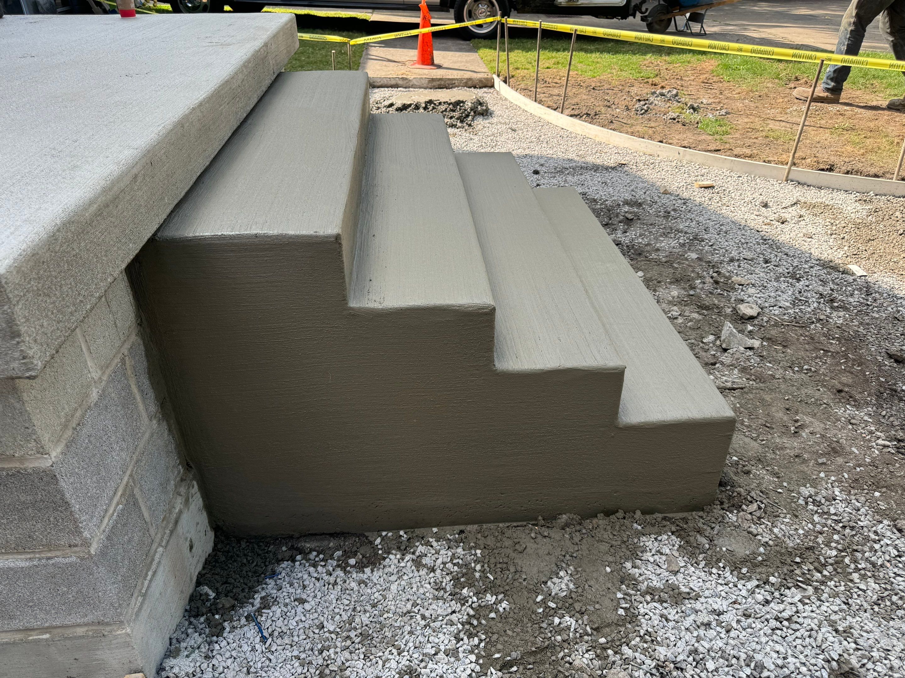 Concrete and Porch by Ivy Lea Construction