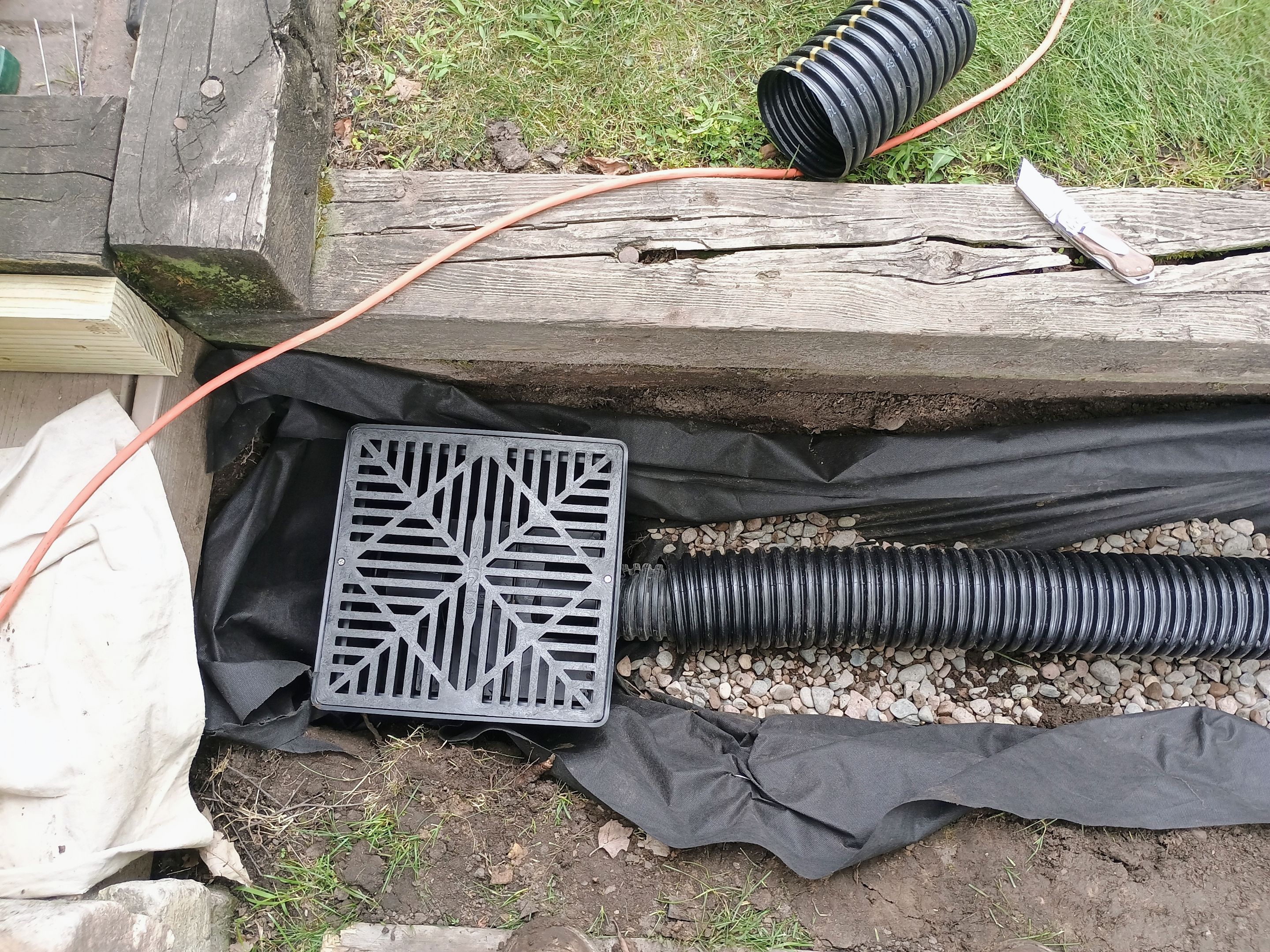 Richard’s Sump Pump Discharge Line Fix by Waterproofing Northeast