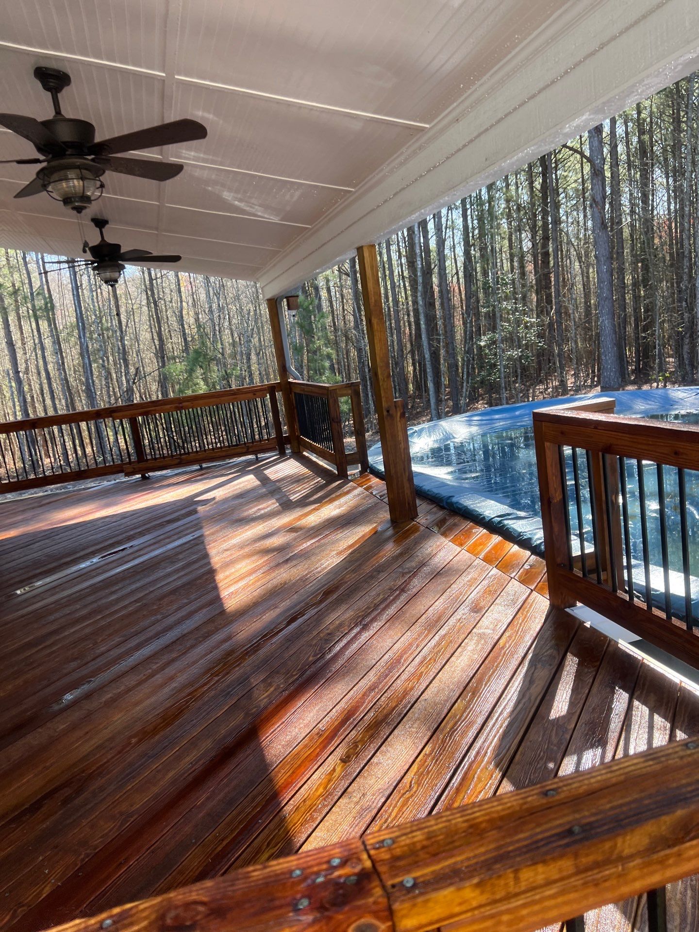 Weathered Deck using Wood Sealant by DuraSeal