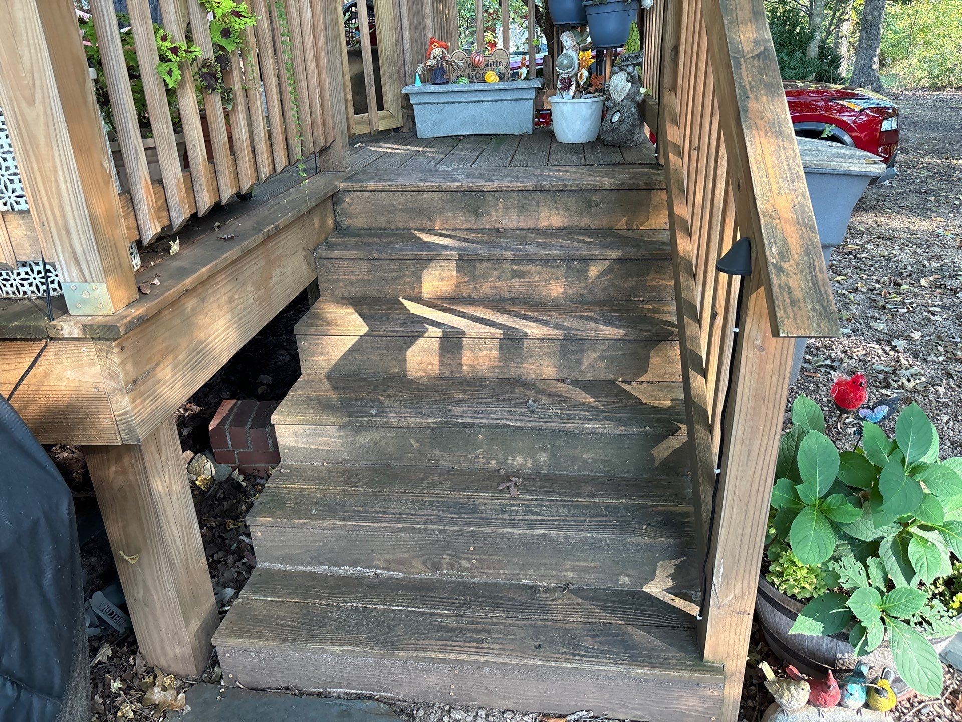 Weathered Deck using Wood Sealant by DuraSeal