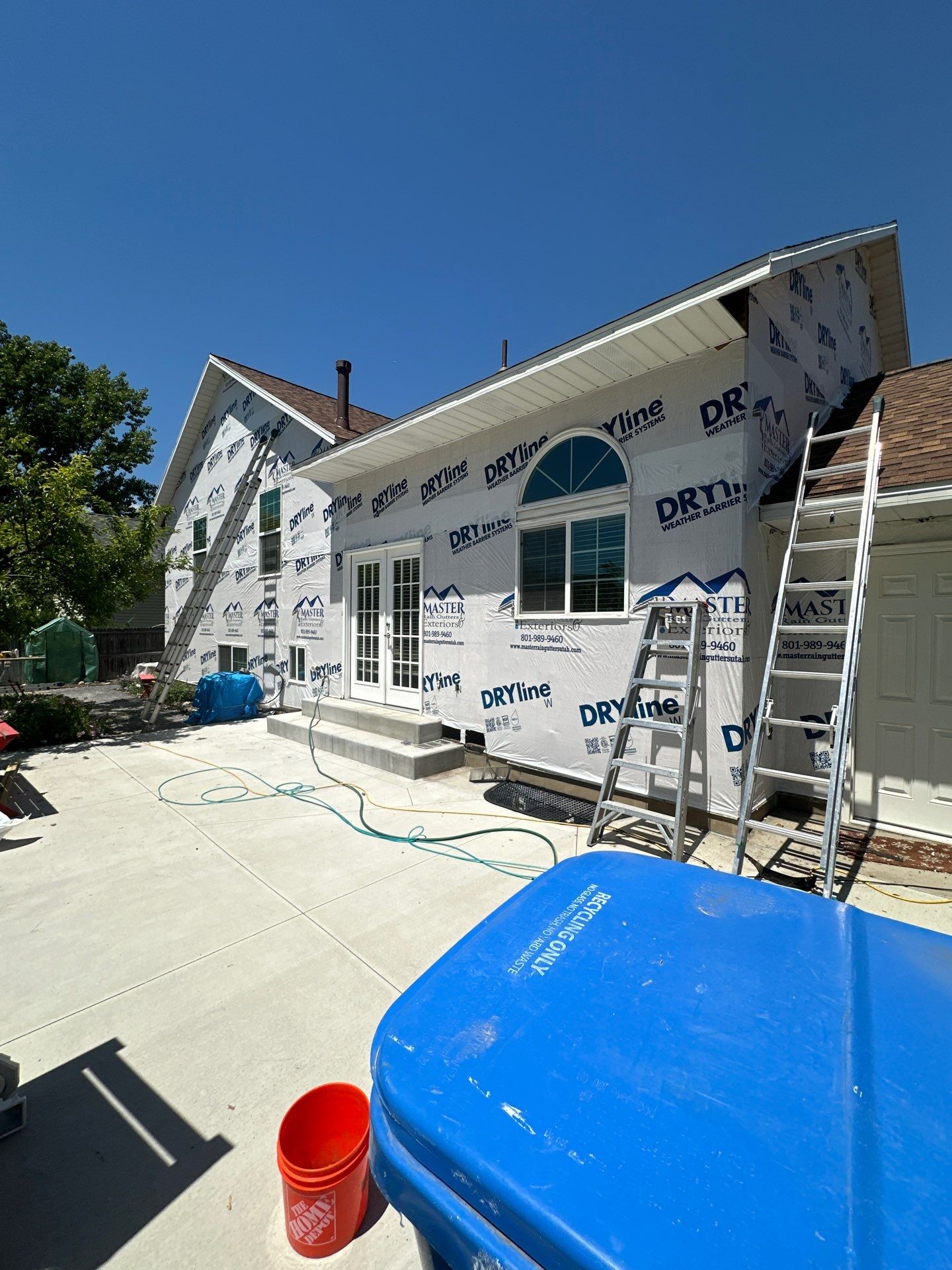 Project in Orem by Master Rain Gutters.