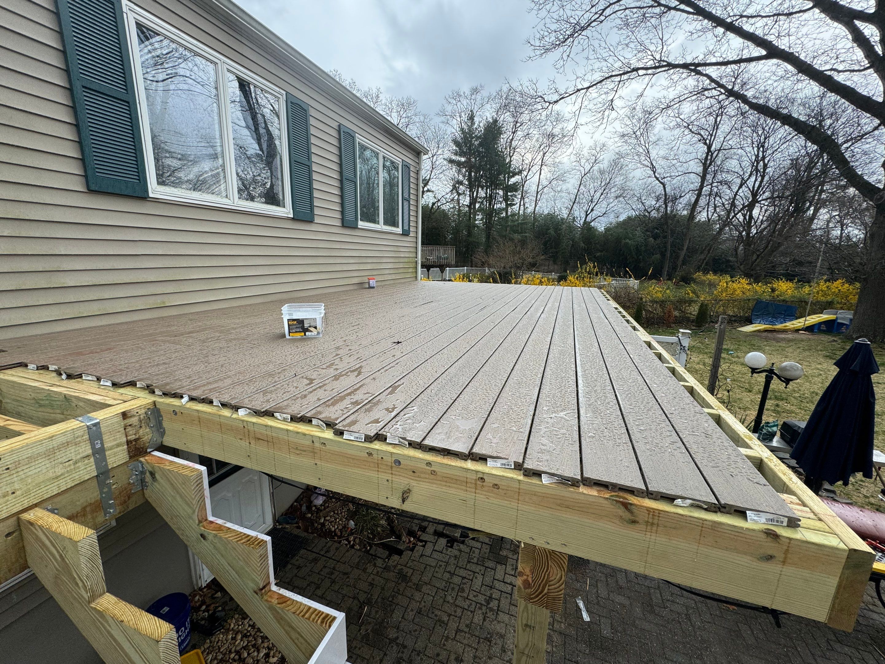 New deck in Middletown by deck guardian