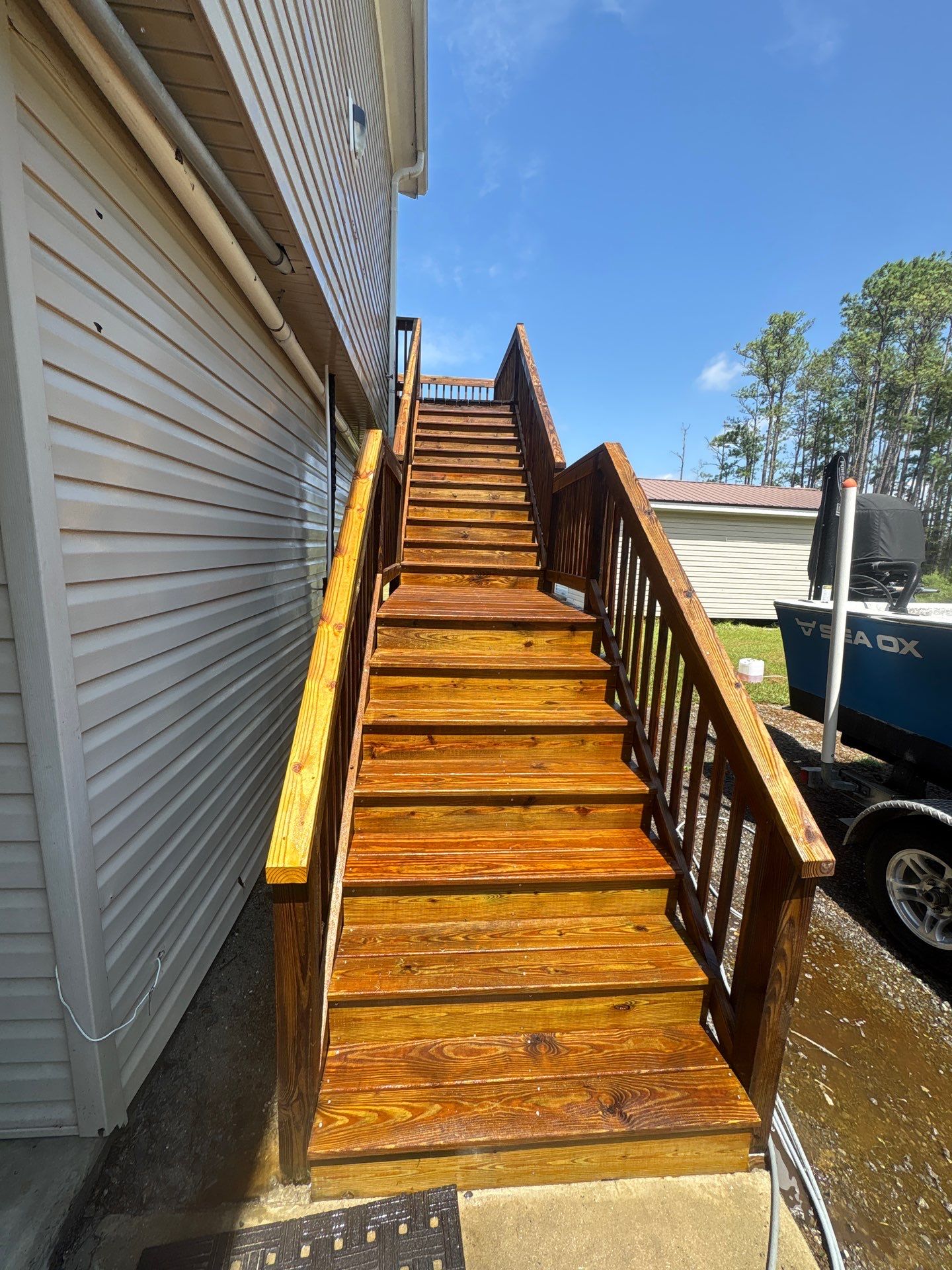 Deck using Wood Sealant by DuraSeal