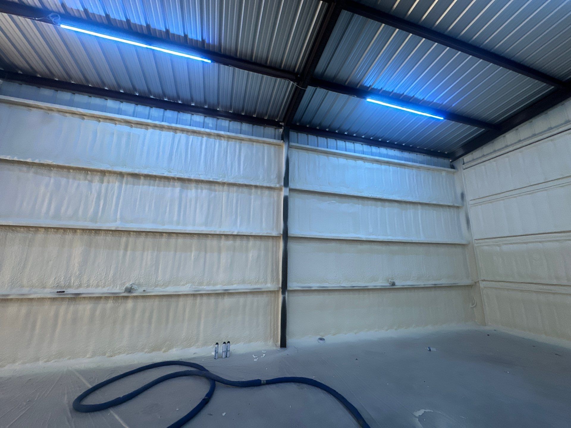 2" close cell metal shop by Apex Insulation Solutions