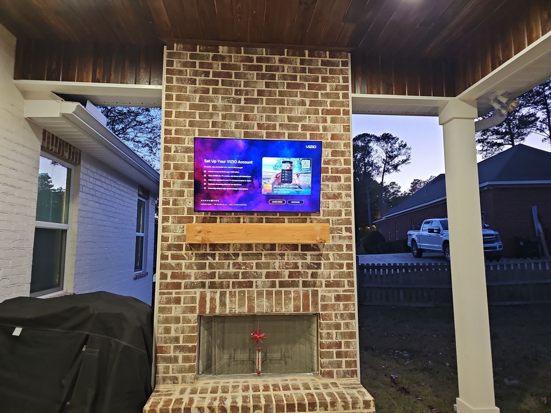 Fireplace TV Mounting Projects by Hangman Mounting & Installation 