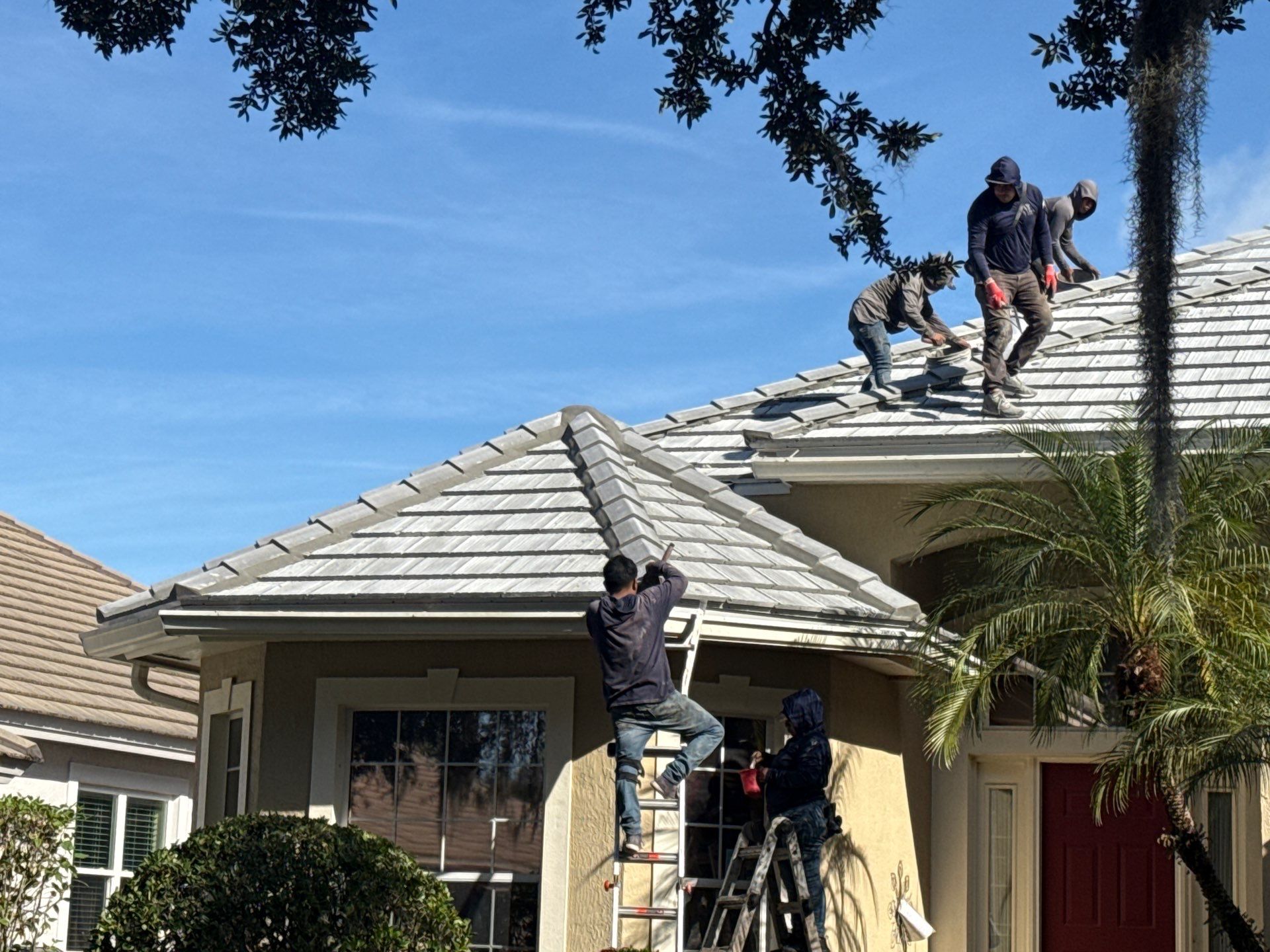 Complete Tile Roof Replacement and Structural Decking Repair in Orlando by Fortified Roofing Solutions Corp.