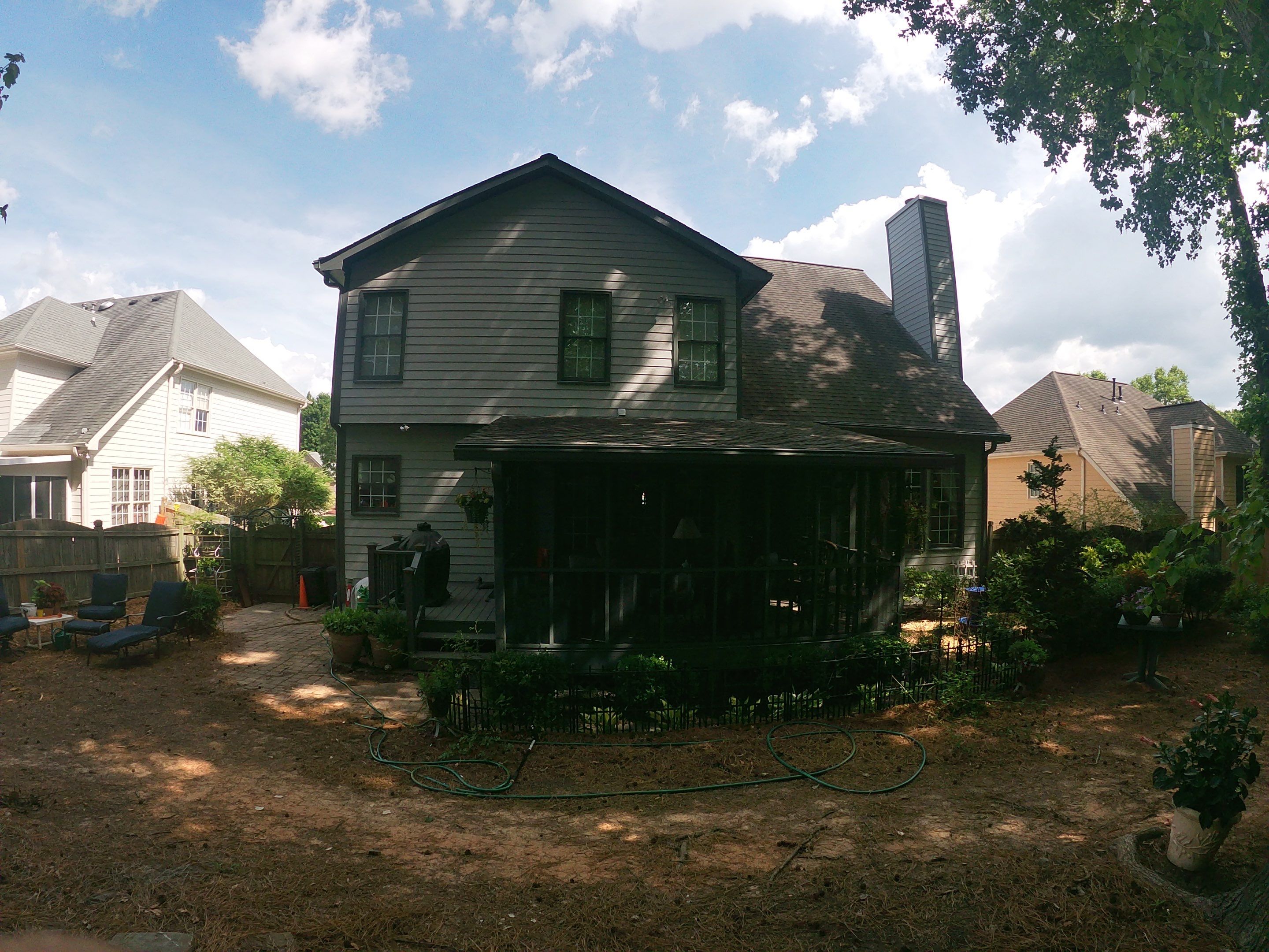 Exterior Residential Painting and Siding Refresh in Marietta by Swift Home Renovations