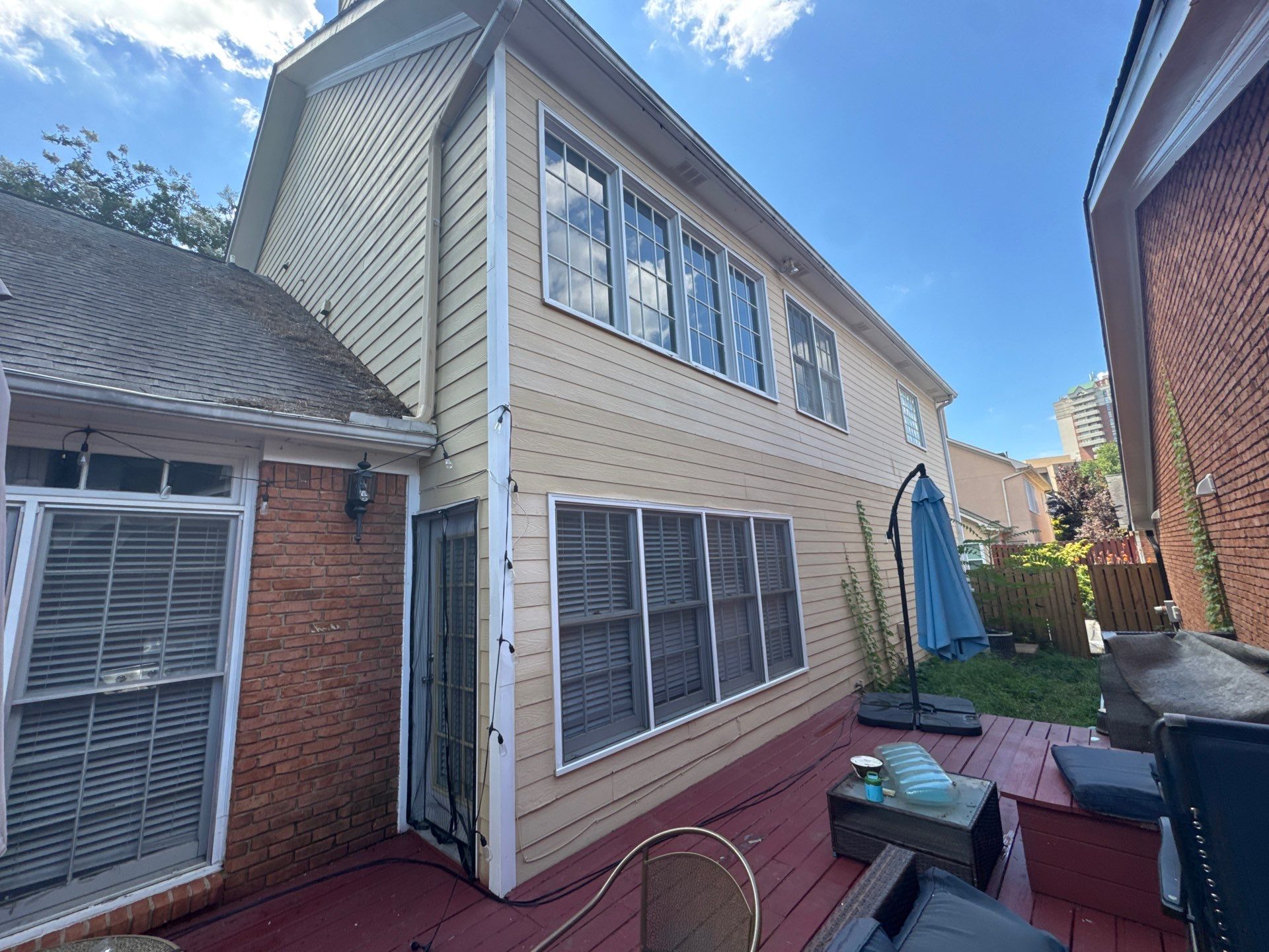 Exterior Siding and Trim Painting for Atlanta Two-Story Home by Swift Home Renovations