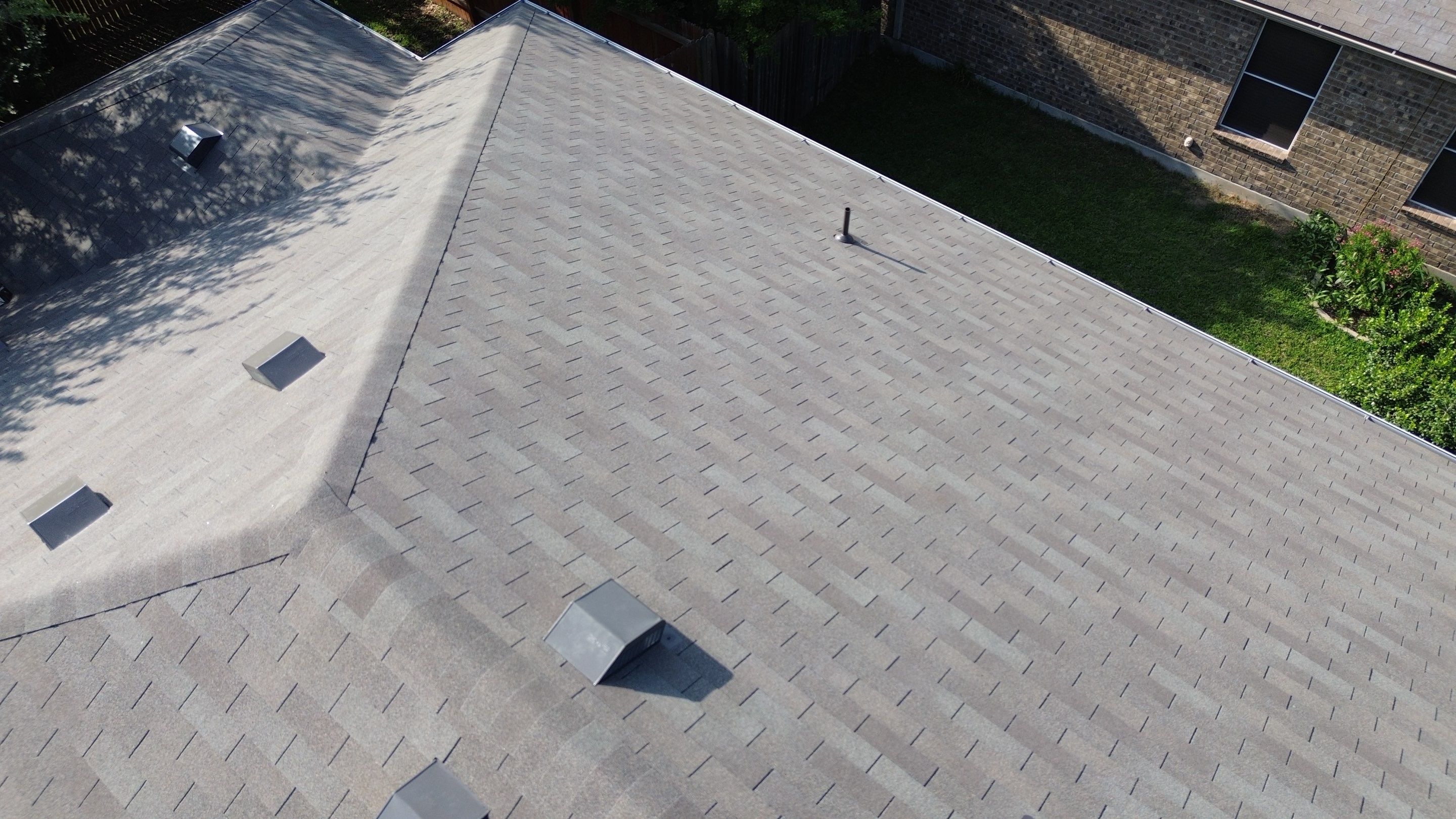 Roof Replacement in Hutto, TX | Owens Corning Driftwood Shingles by Kstylez Roofing & Construction