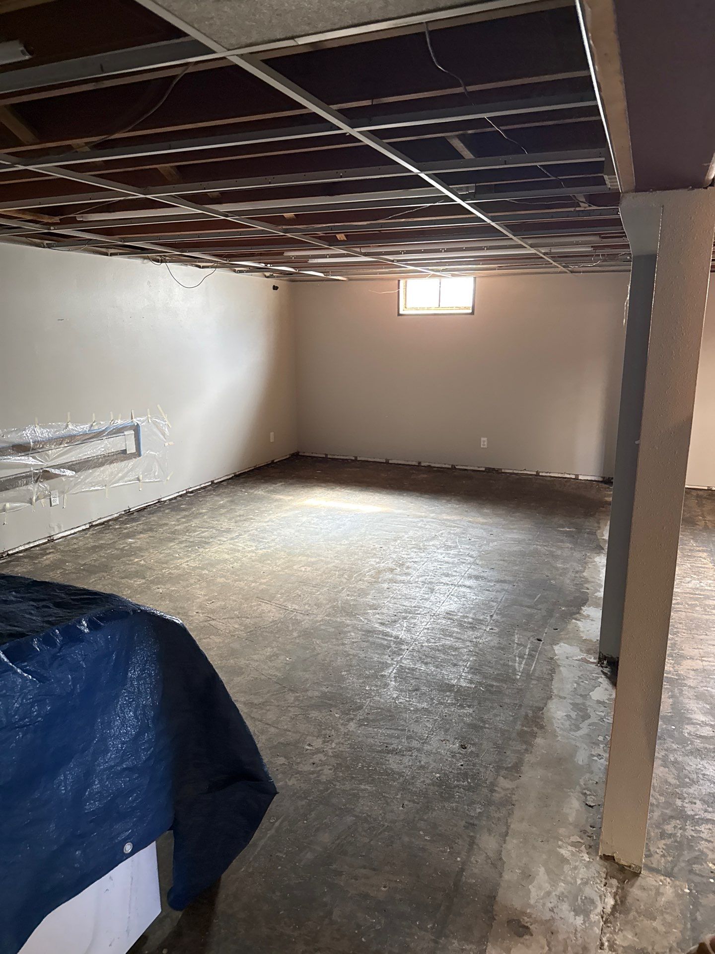 Basement Concrete Floor Coating and Restoration in Boone by Revival Concrete Coatings