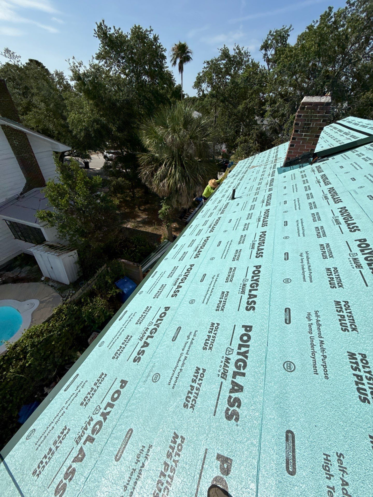 Project in St. Petersburg by Mitchell Roofing Company LLC