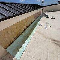 24ga 1.5" Mechanical Seam Mansard Brown  by Total Roofing System The Metal Roof Experts