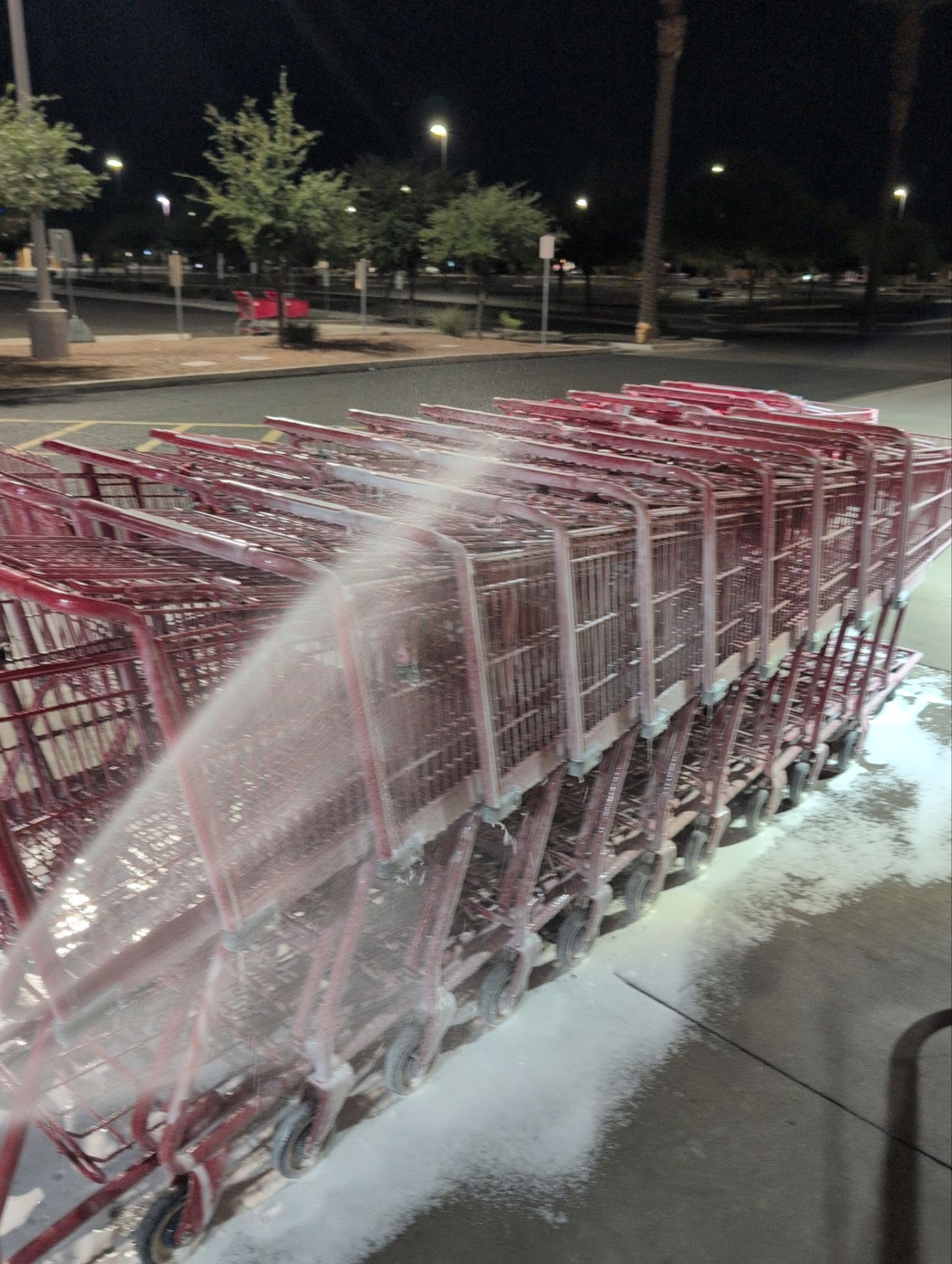 Trader Joe’s Grocery Cart & Cart Corral Cleaning | Chandler, AZ 85248 by Patriot Power Washing & Sanitation