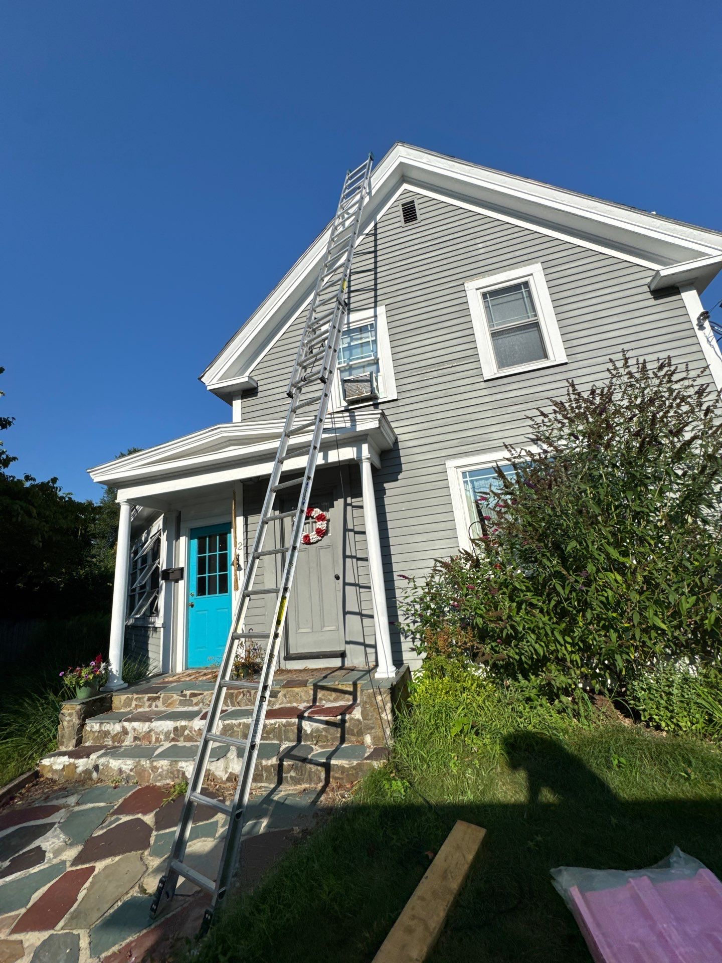 Full Roof Replacement + Custom Gutter Install | Onyx Black Finish by Mighty Dog Roofing of Greater Middlesex County