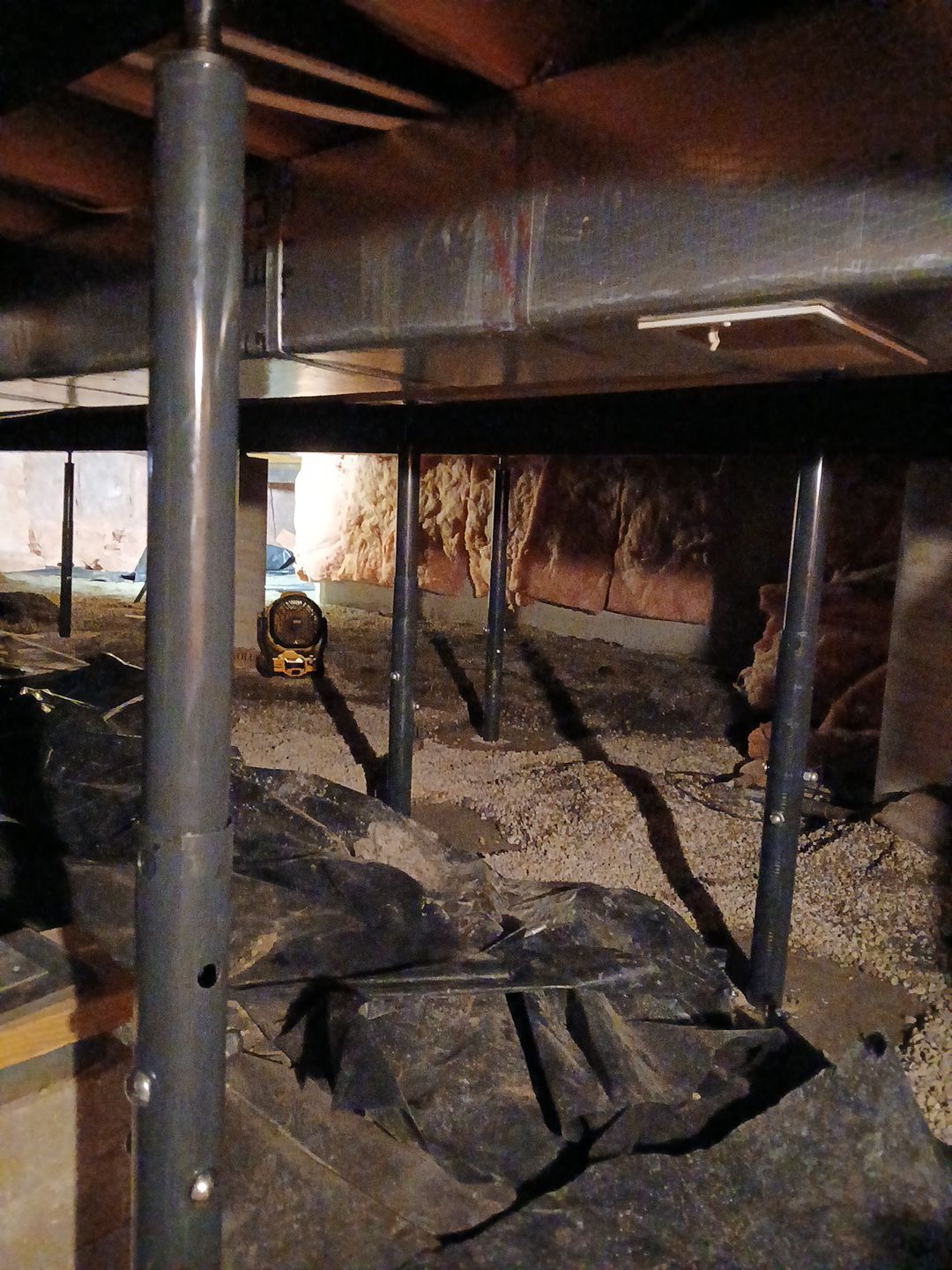Piering and Concrete Supports by Toledo Basement Repair 