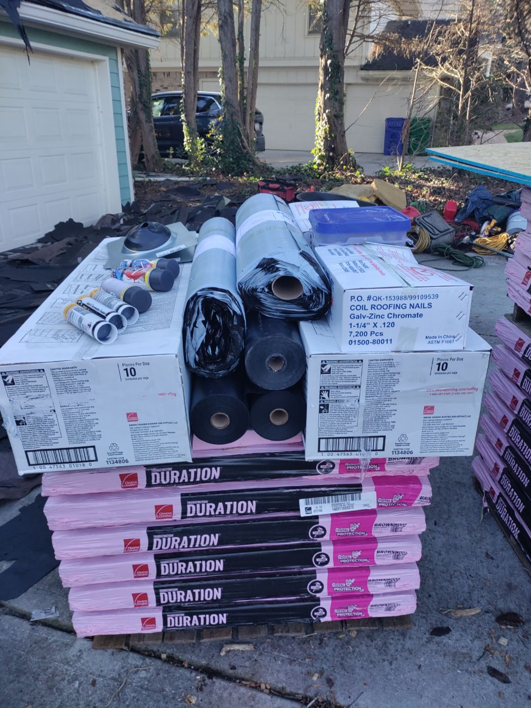 Residential Roofing Installation using Owens Corning by Inspector Roofing and Restoration