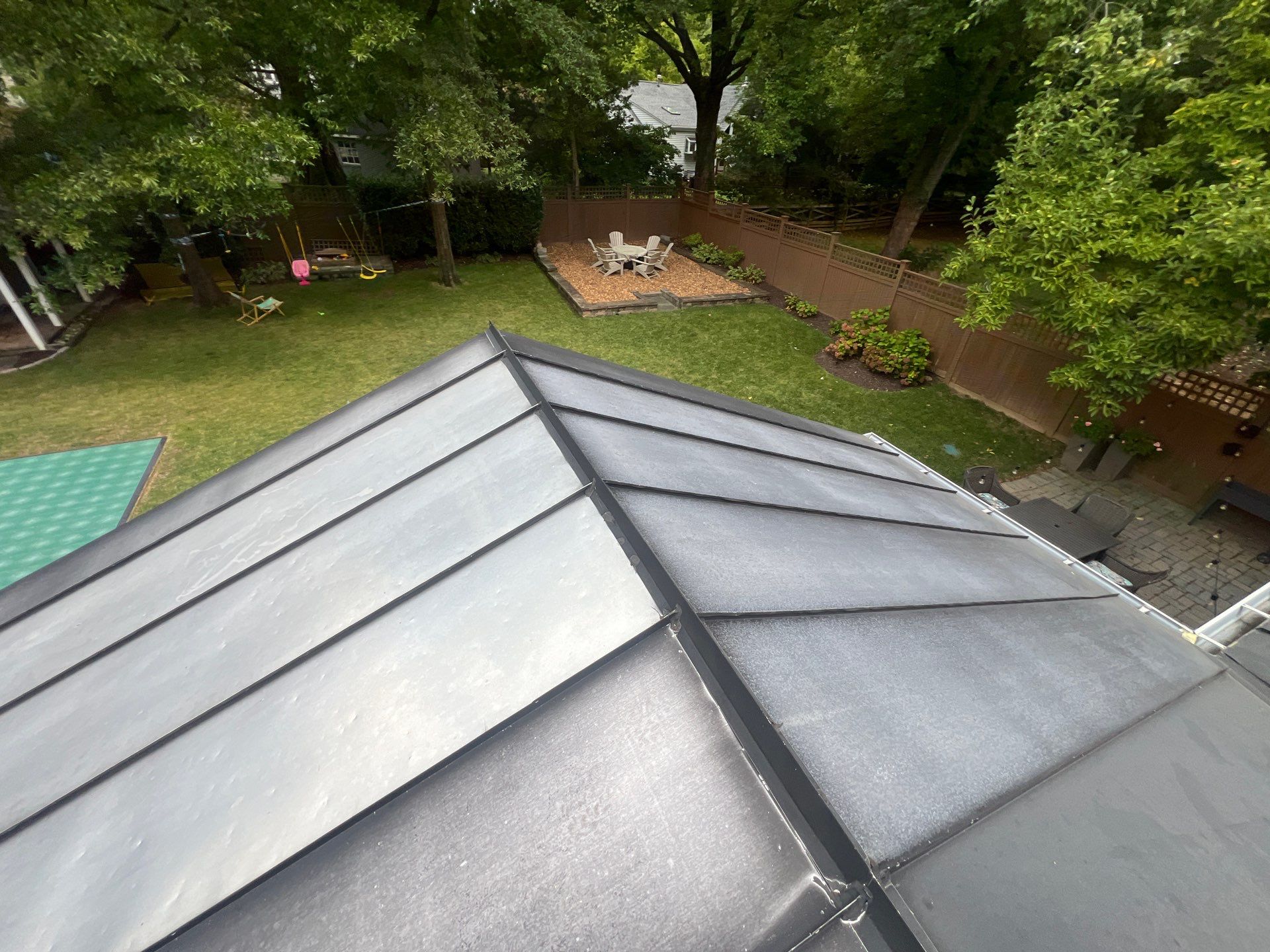Storm Damage Restoration using CertainTeed Presidential Algae-Resistant Charcoal by USA Storm Roofing and Construction Group