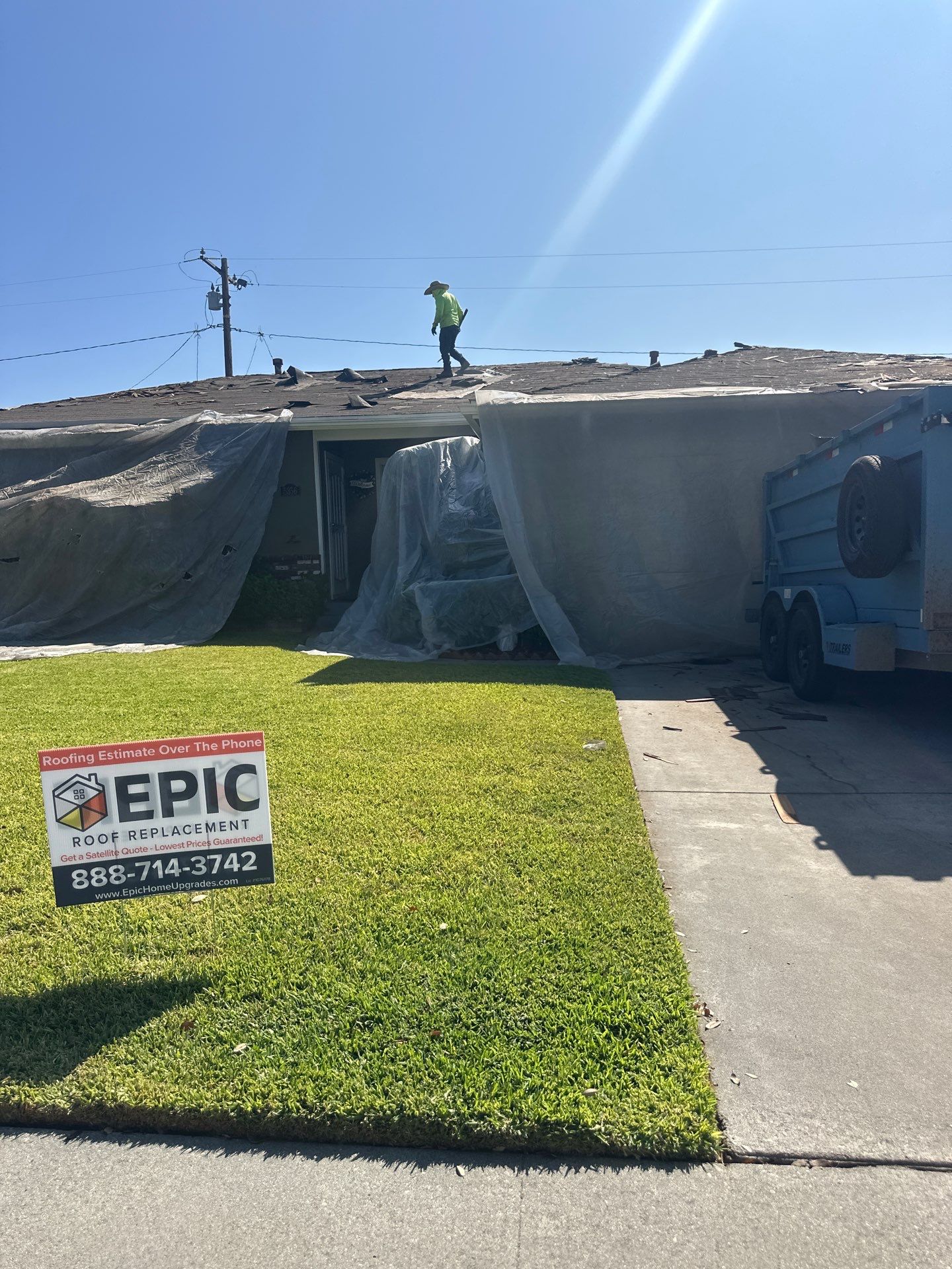 Roof Replacement - Temple City, CA 91780 by Epic Roof Replacement