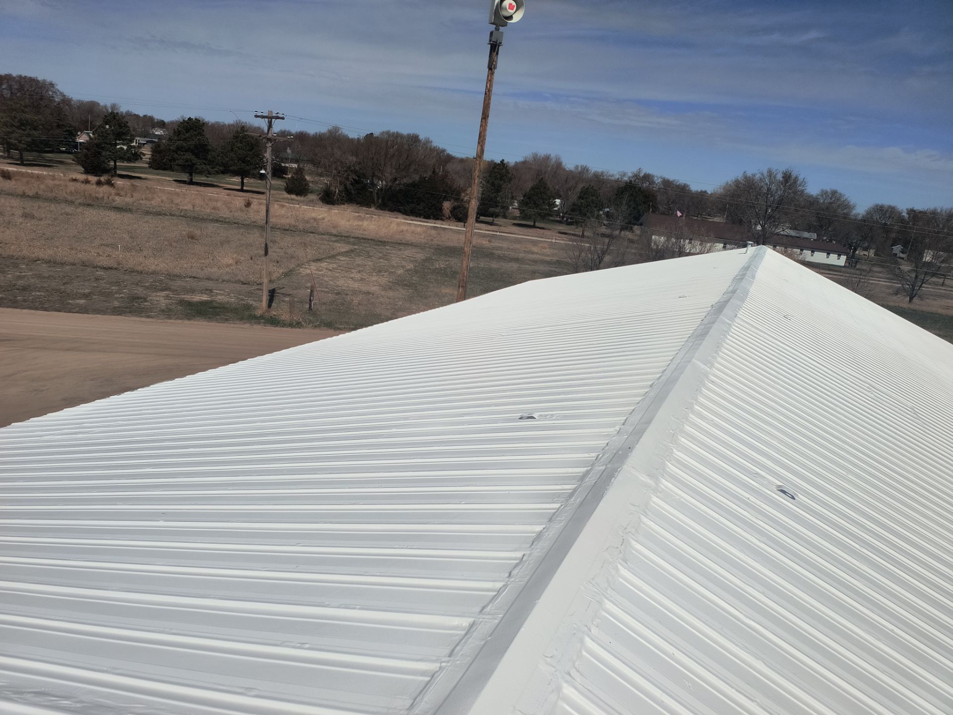 Metal Roof Restoration - Long Pine, NE by Tillotson Enterprises