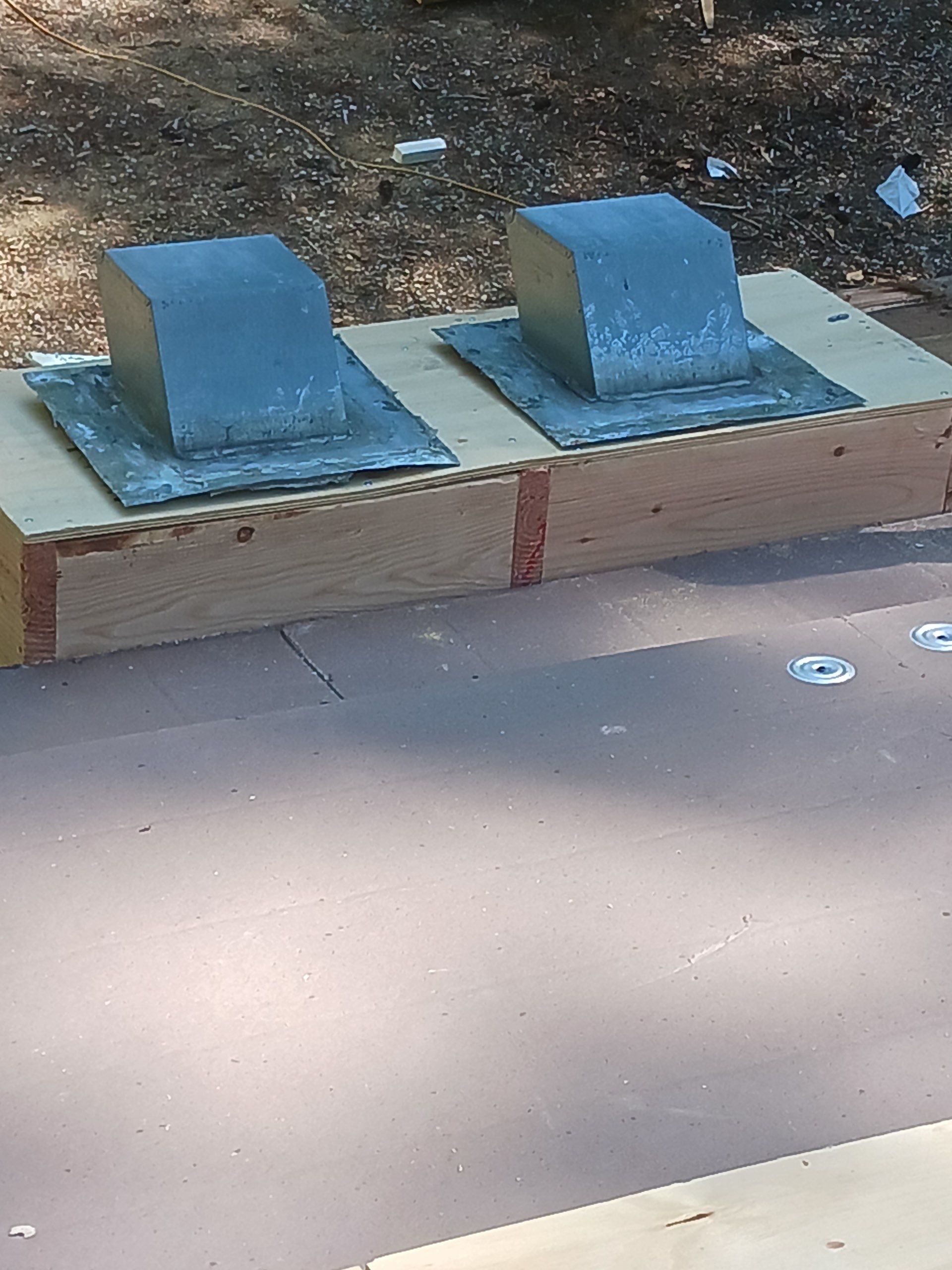 Warm Roof Install On a Deck Home by Tall pine roofing