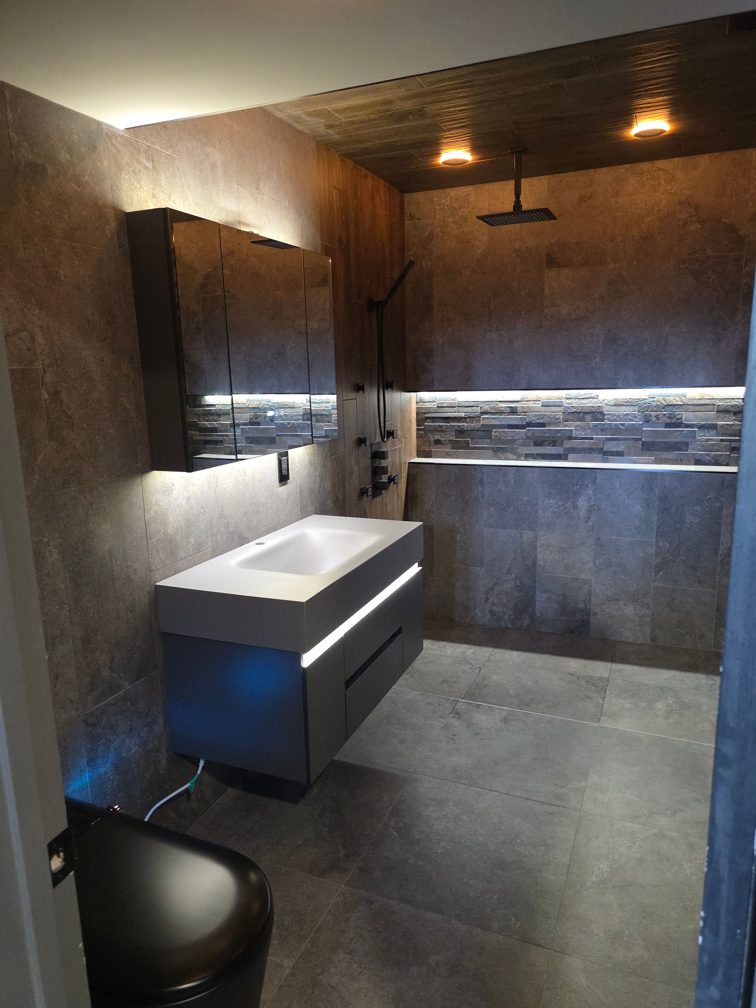 Bathroom Renovation by Impact Construction Sudbury