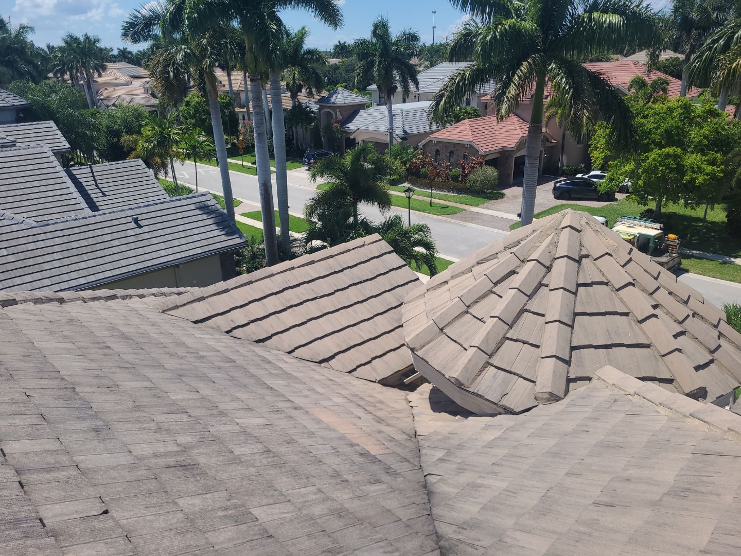 Concrete Tile Roof Repair and Underlayment Replacement in Wellington by Aastro Roofing