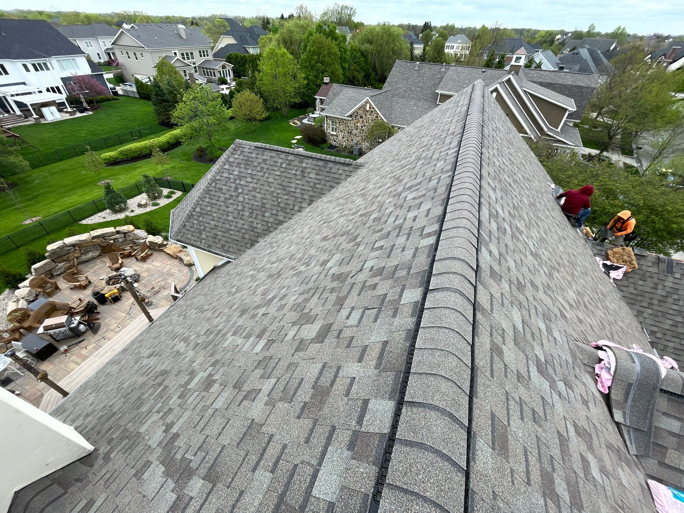 Roof Damage using Owens Corning Duration Storm by 317 Roofing & Restorations