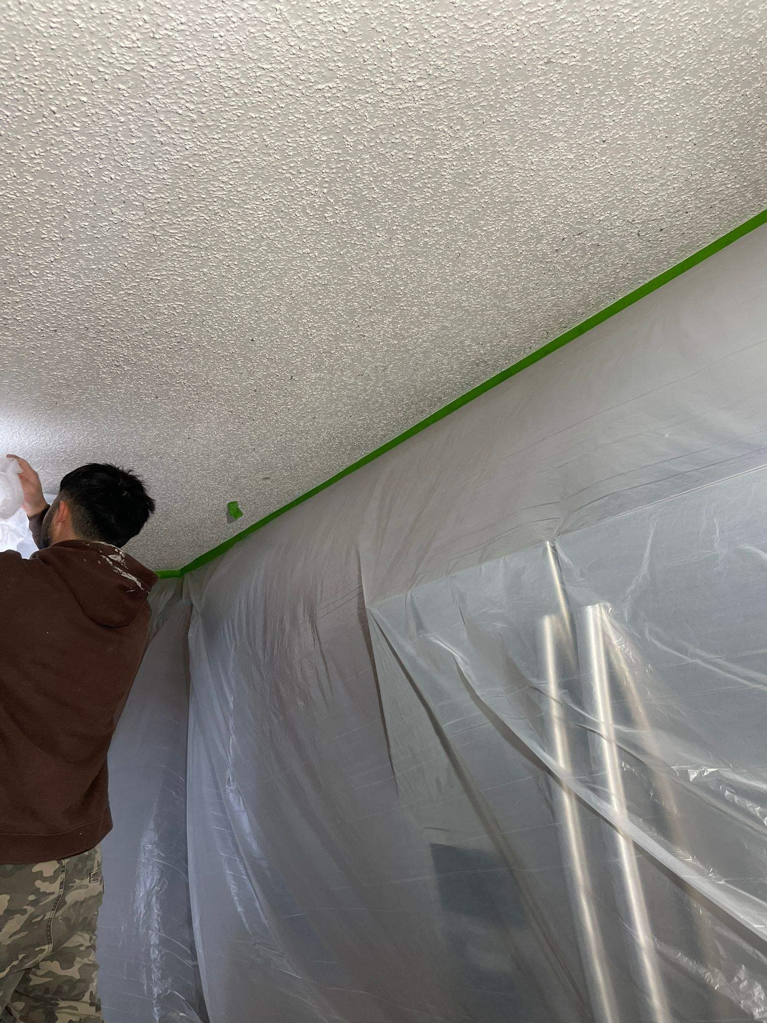 Roof replacement and interior repair by hail and wind damage by Just Brilliant Restoration JBR