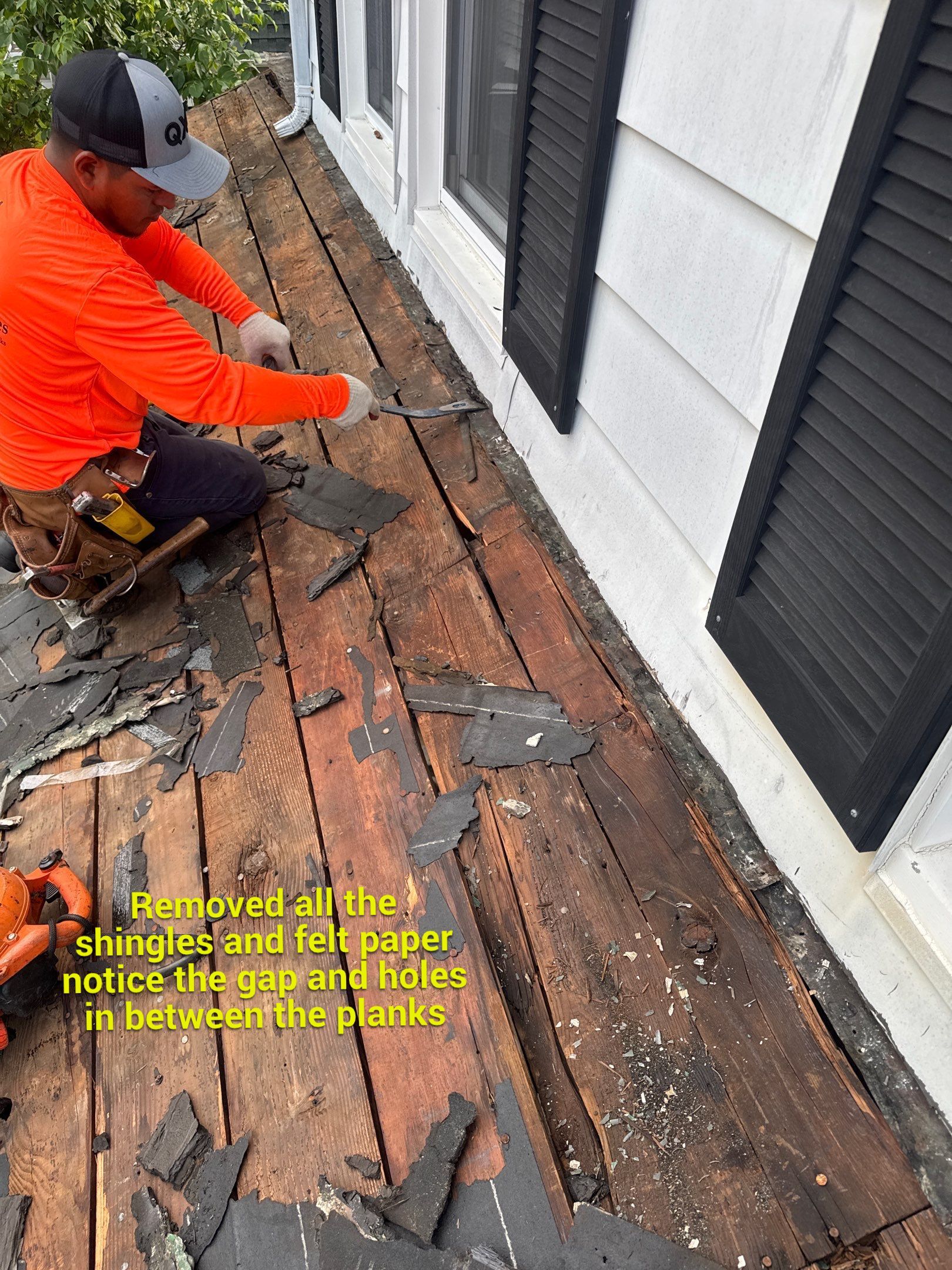 Roof Replace Porch by Alpha Design Services